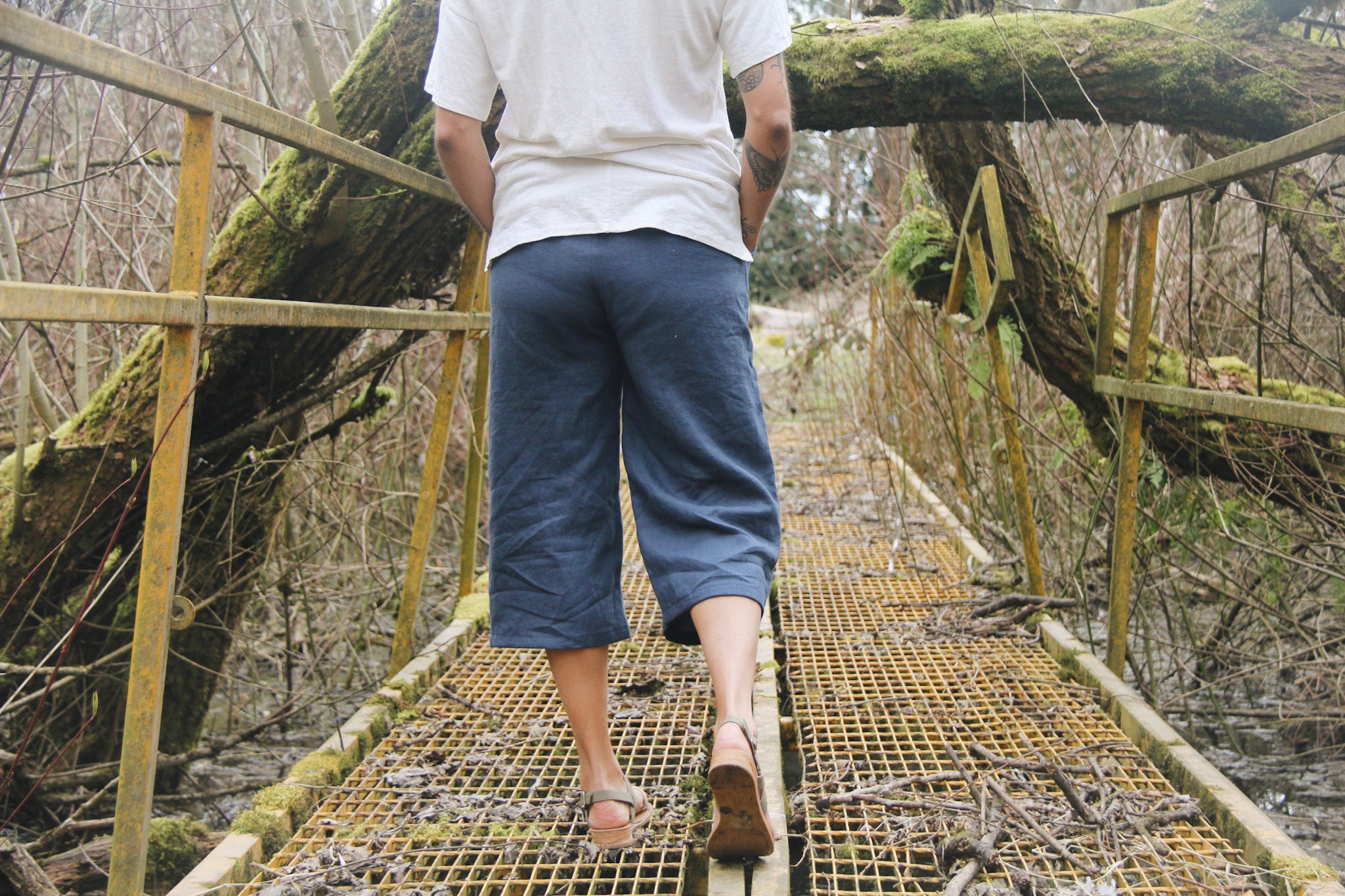 The Pedal Pushers - Linen