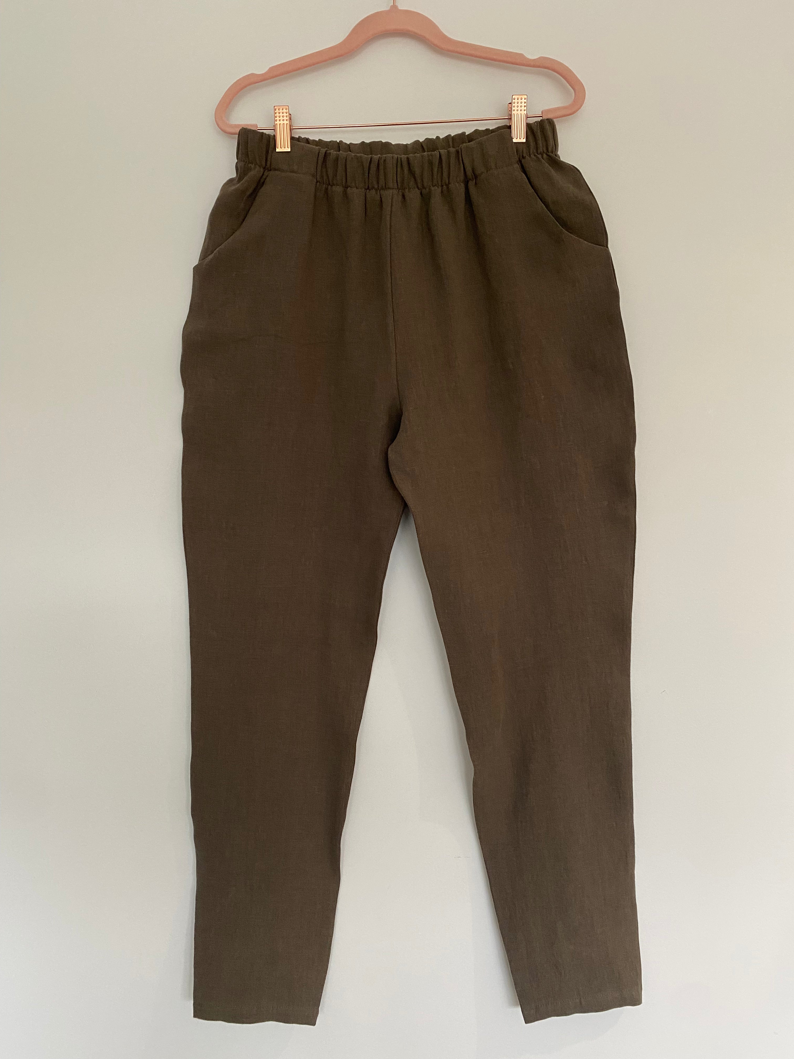 Marketplace - M/L - The Slacks - Hemp - Olive Green