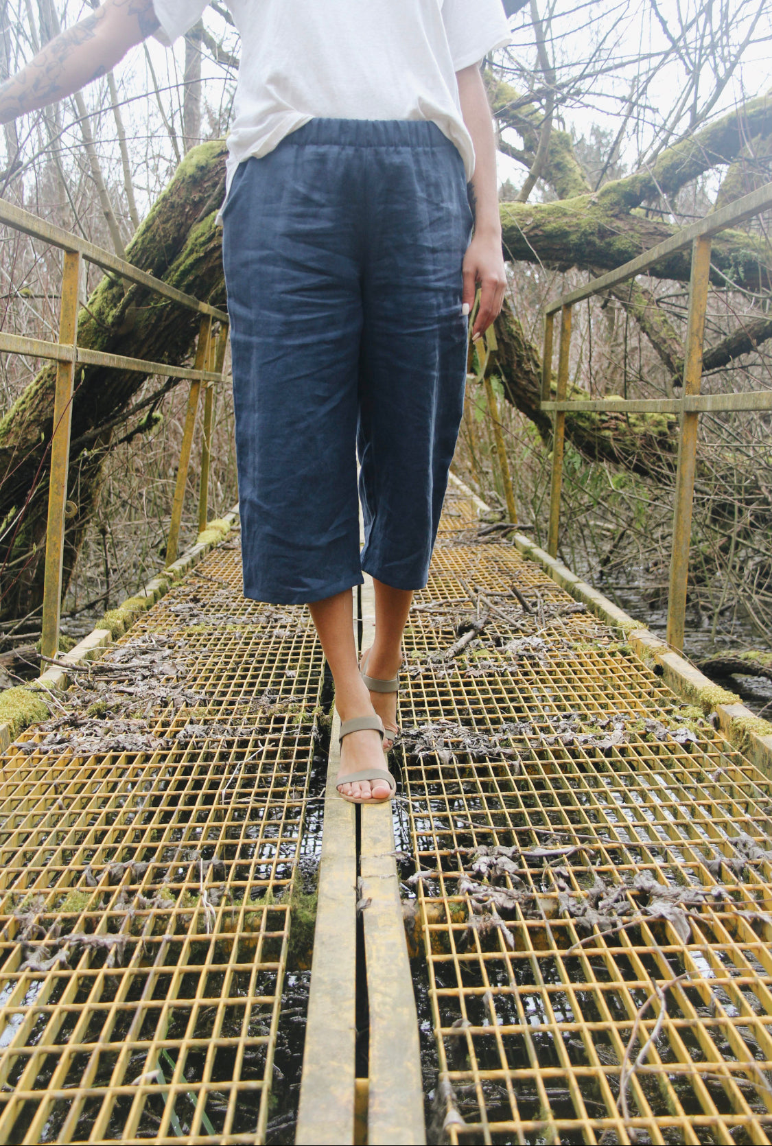 The Pedal Pushers - Linen