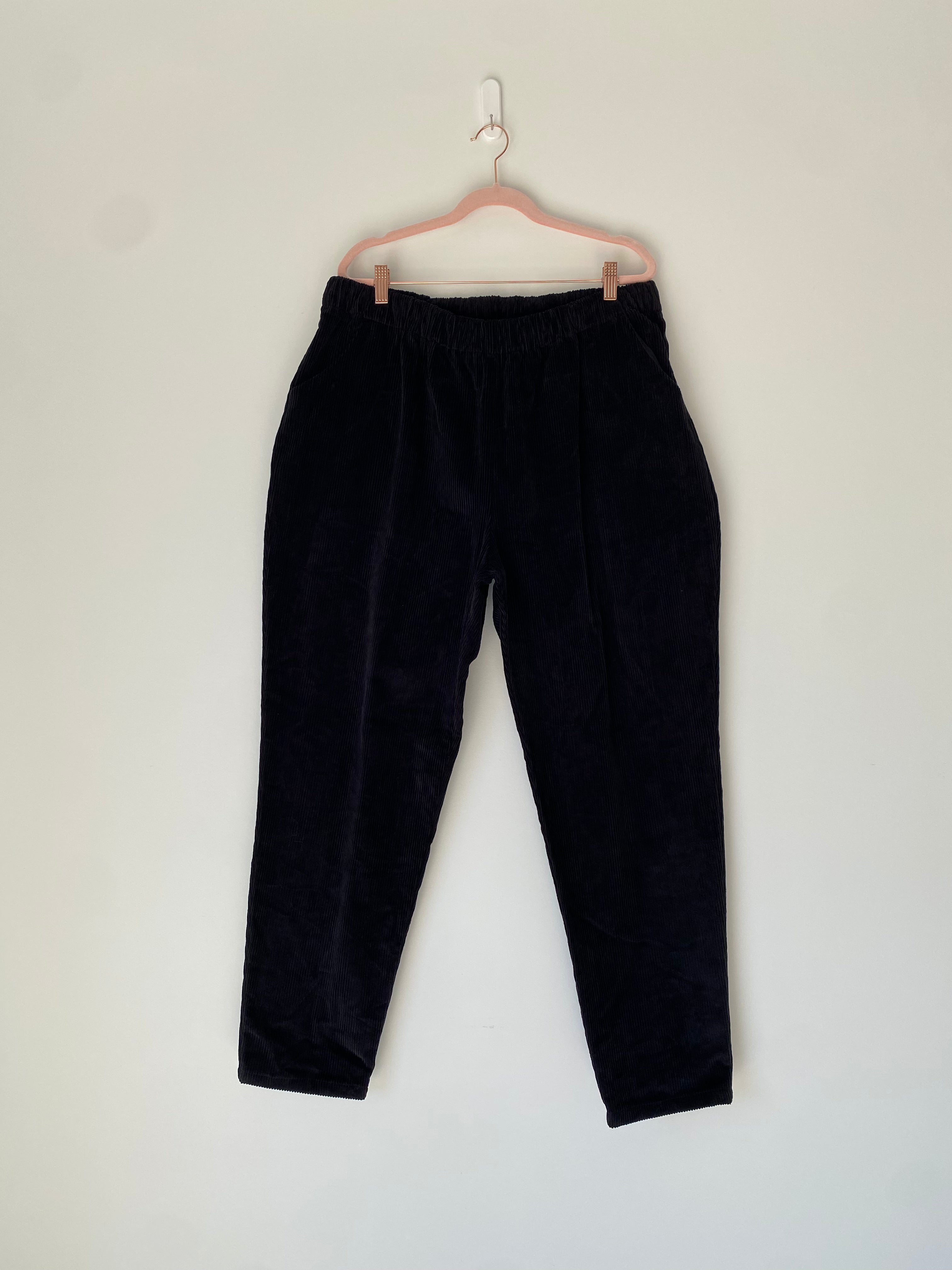 Marketplace - 3X - The Slacks - Corduroy 8 Whale - Black