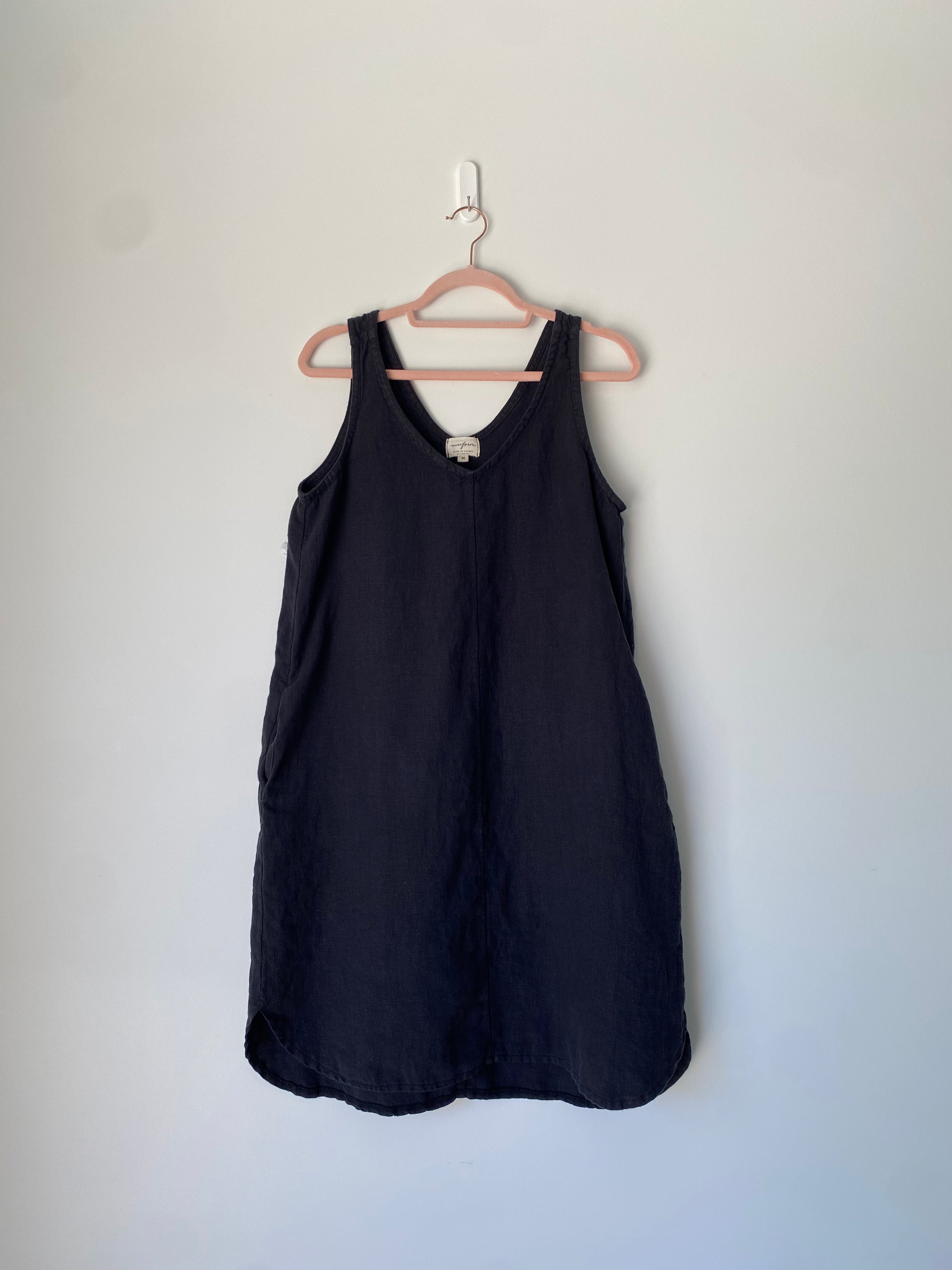 Marketplace - M - Winona Dress - Hemp - Black