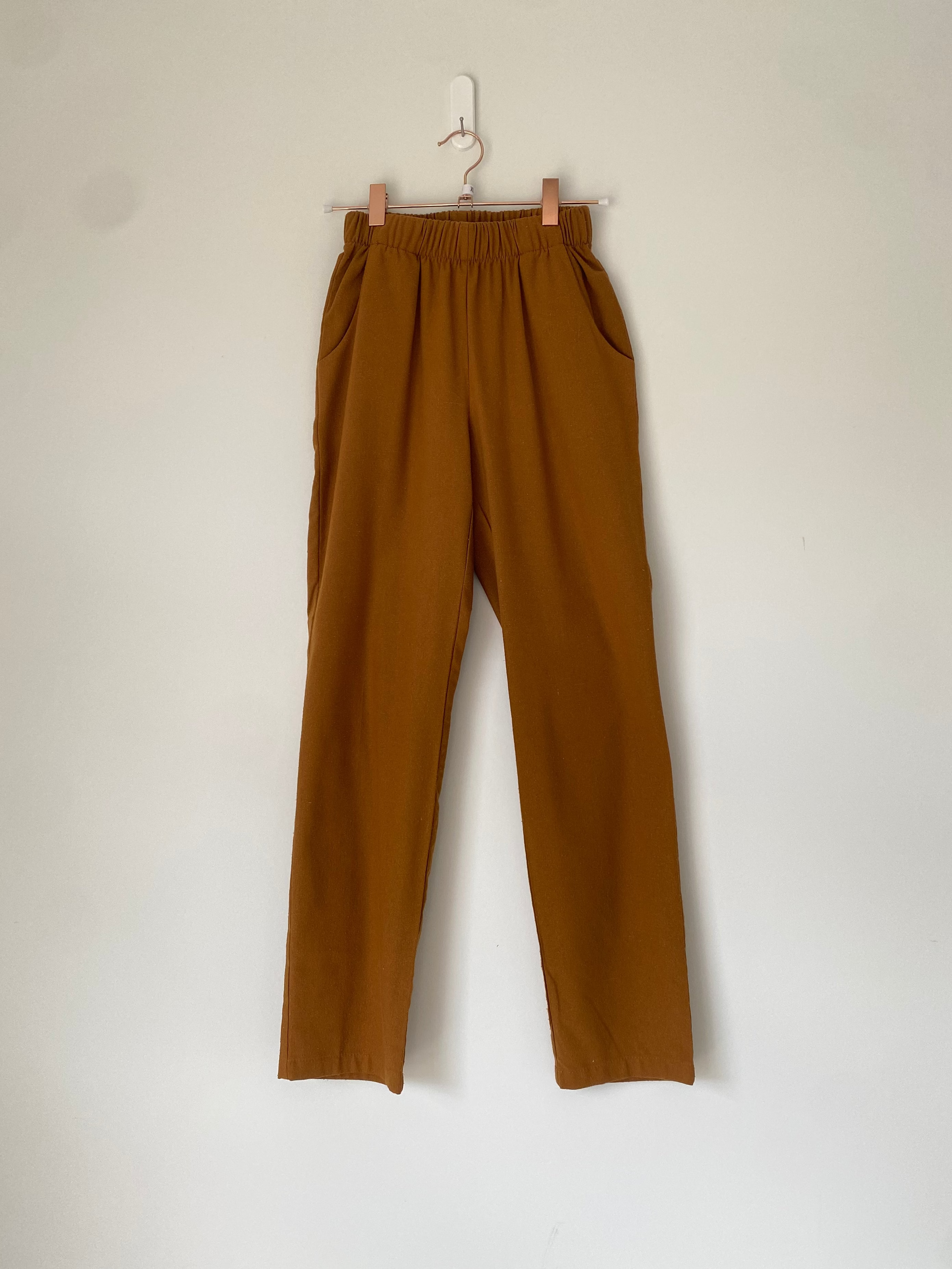 Marketplace - XS - The Slacks - Raw Silk - Cinnamon