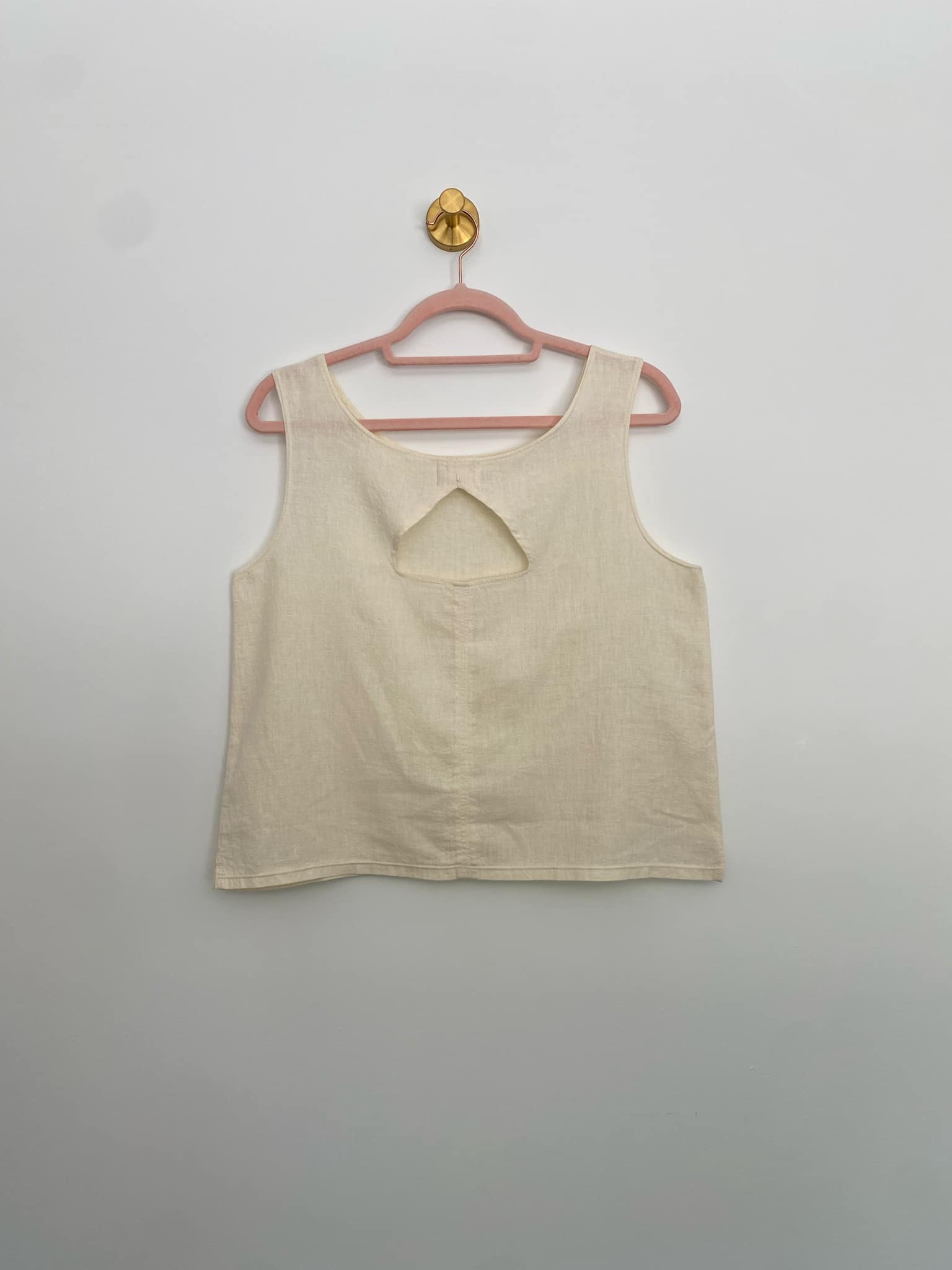 Marketplace - M - Butter Cream Hemp Organic Cotton - Tank