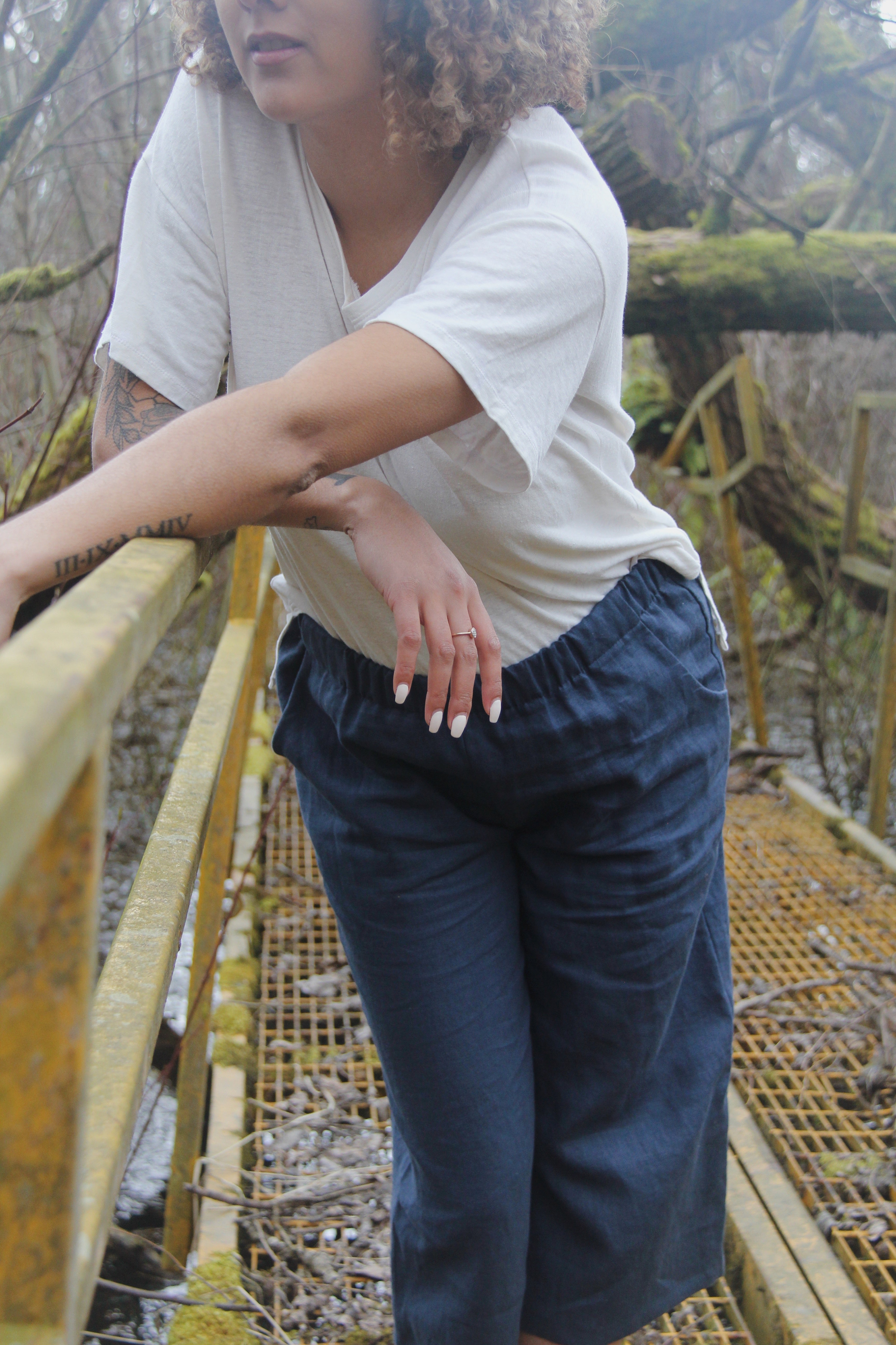 The Pedal Pushers - Linen