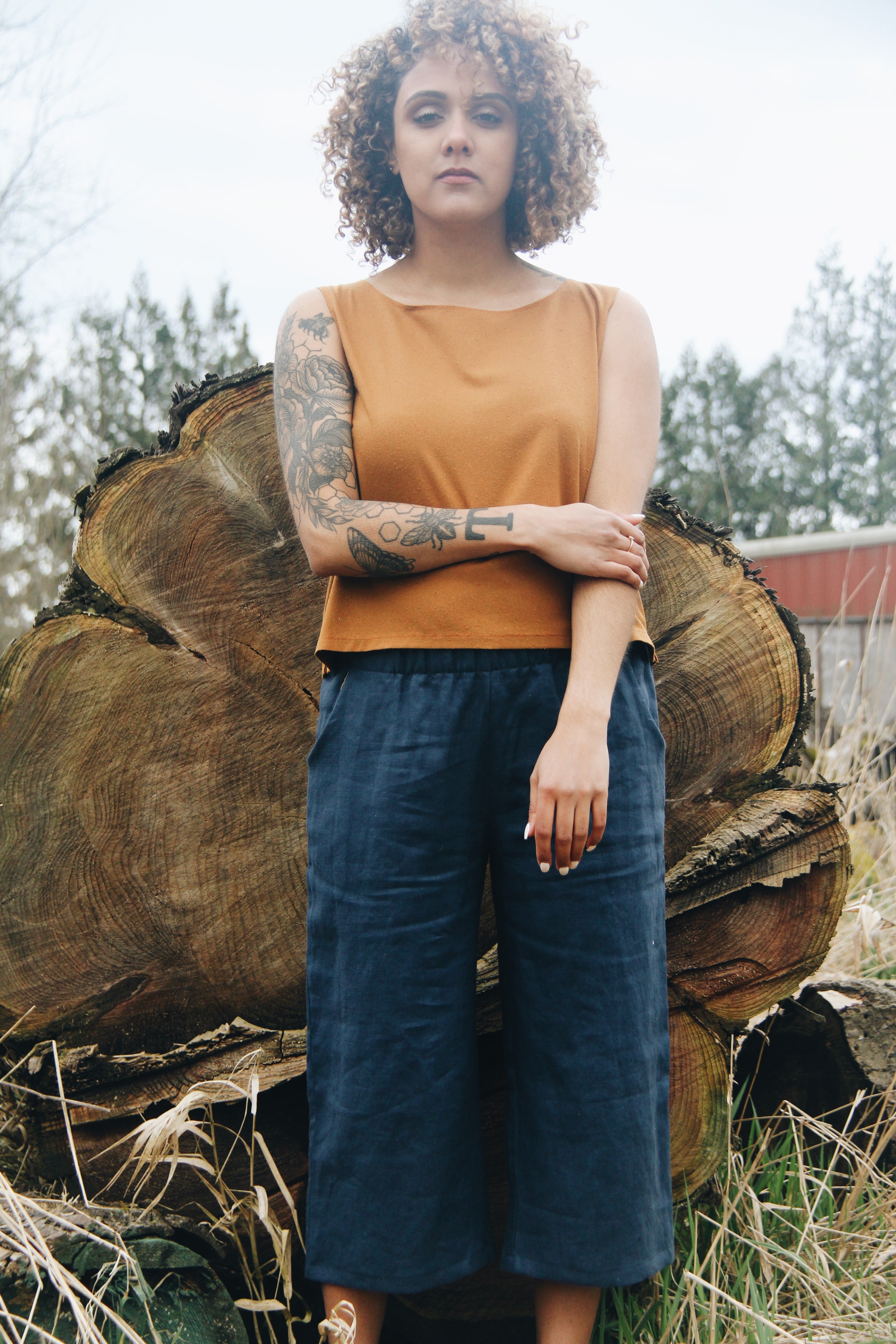 The Pedal Pushers - Linen