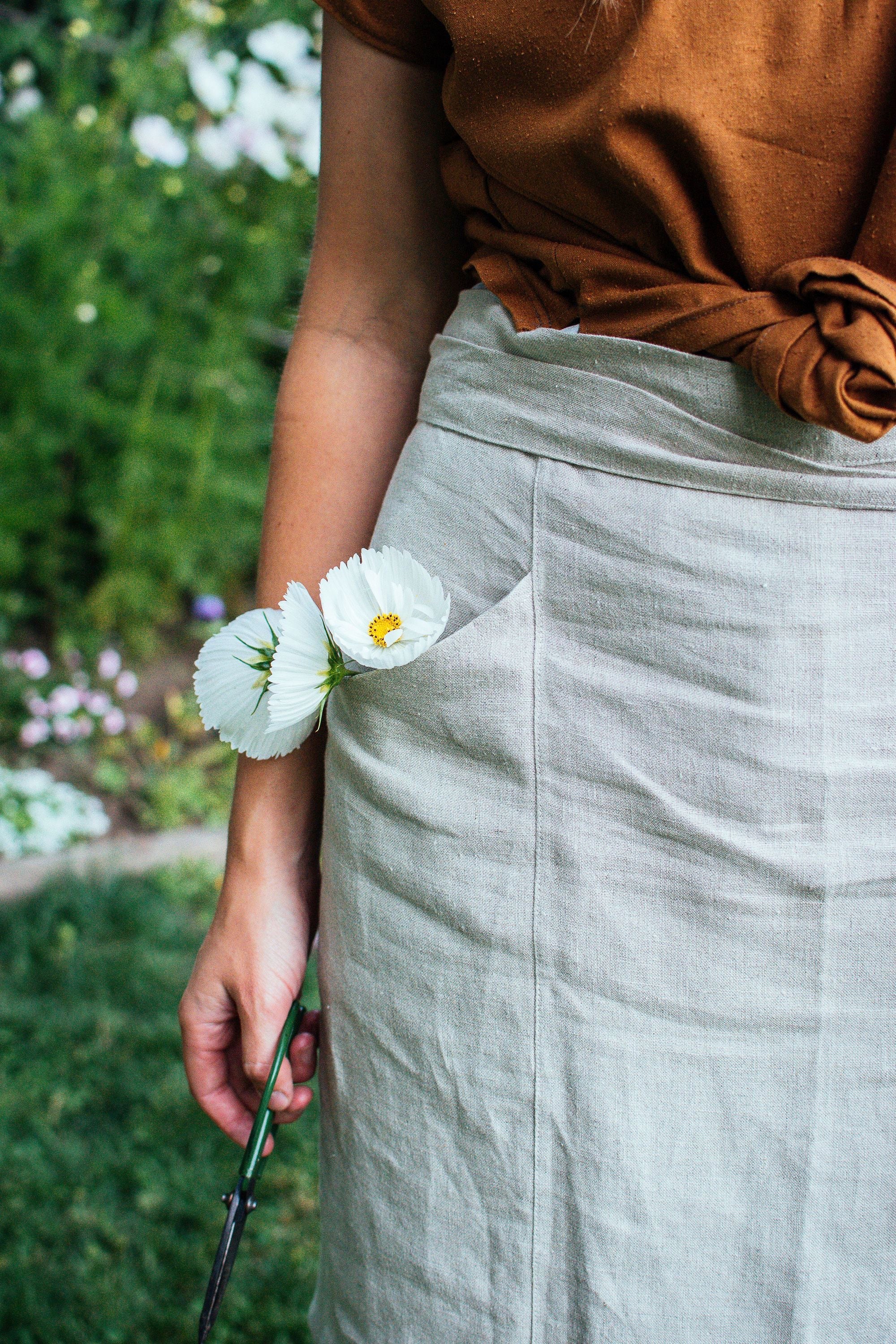 The Half Apron - Linen