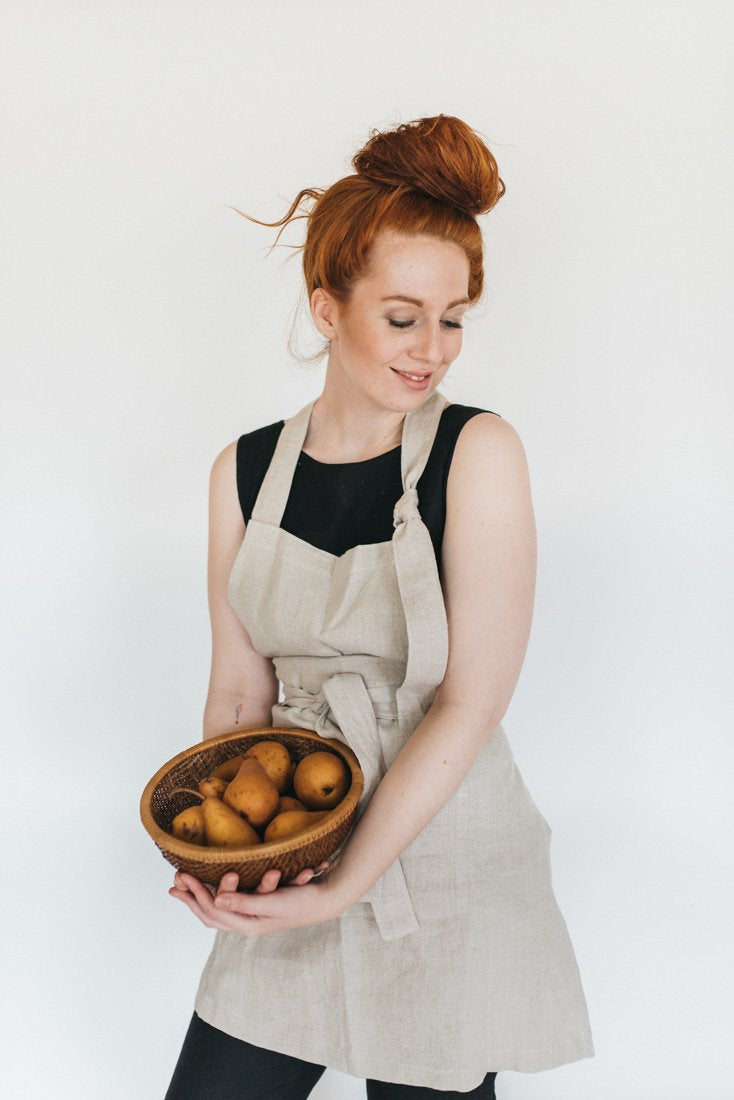 The Apron - Linen Organic Cotton