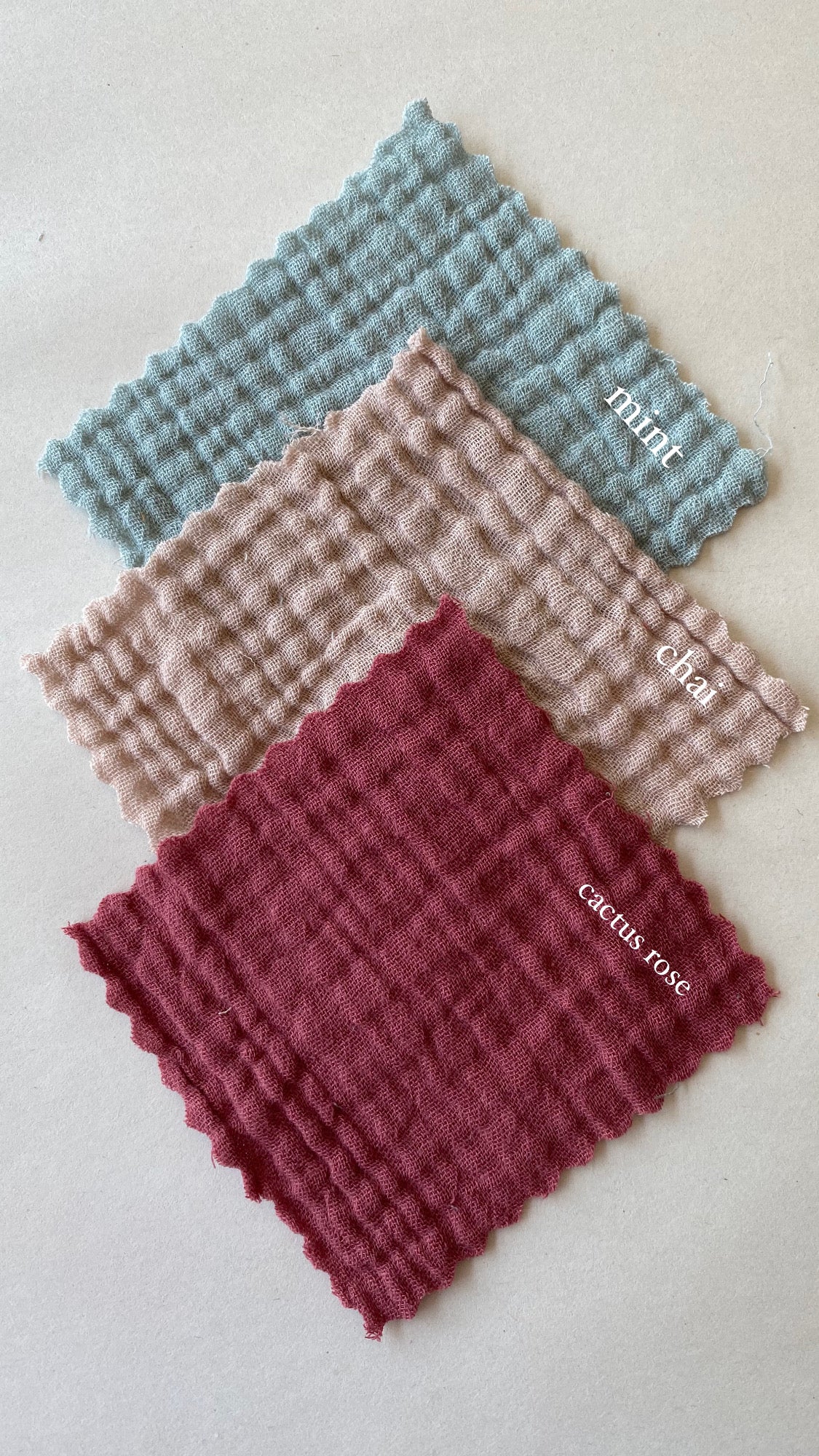The Box Top - Gauze - Colourways 2