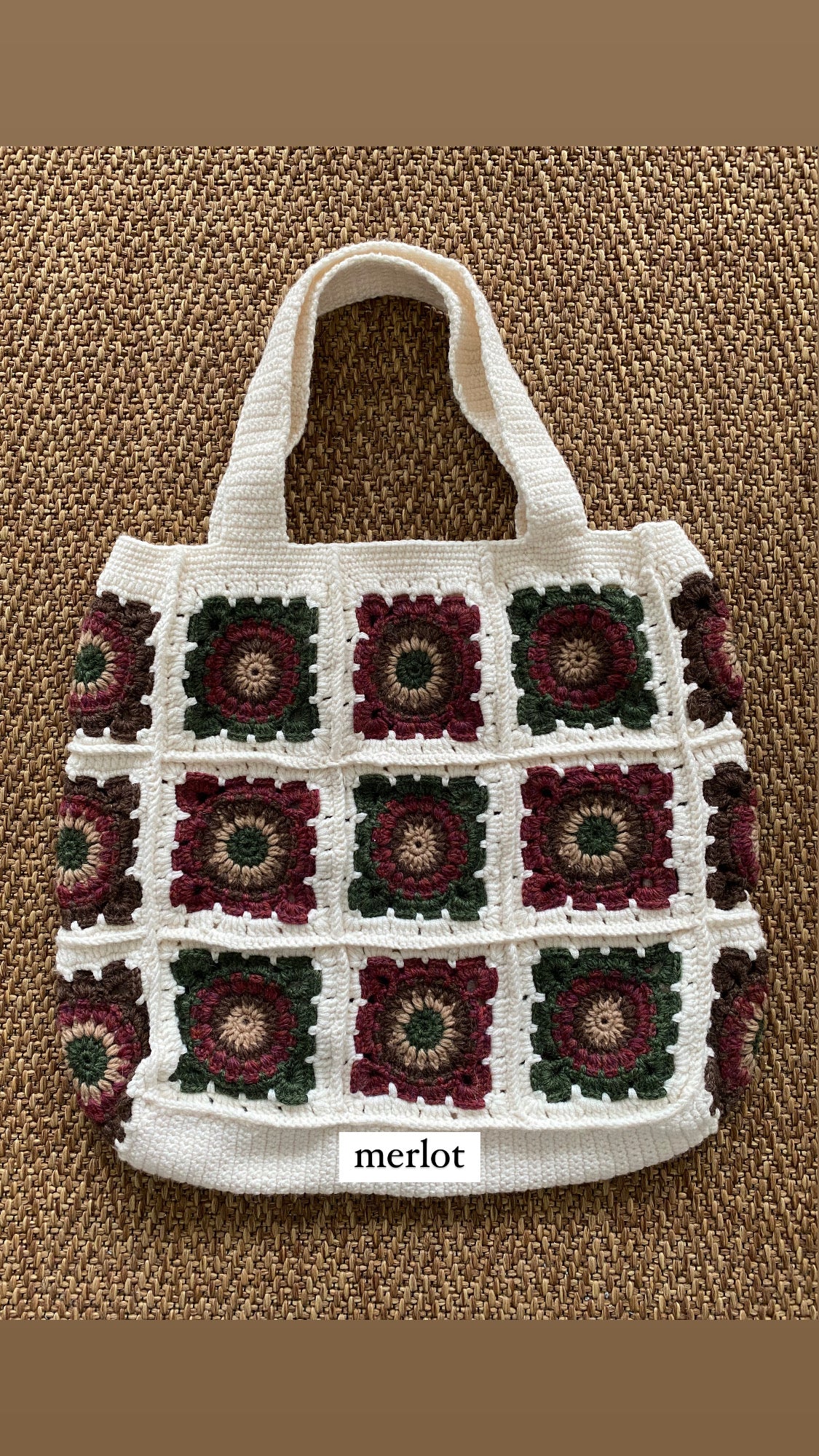 Boho Crocheted Shoulder Bags