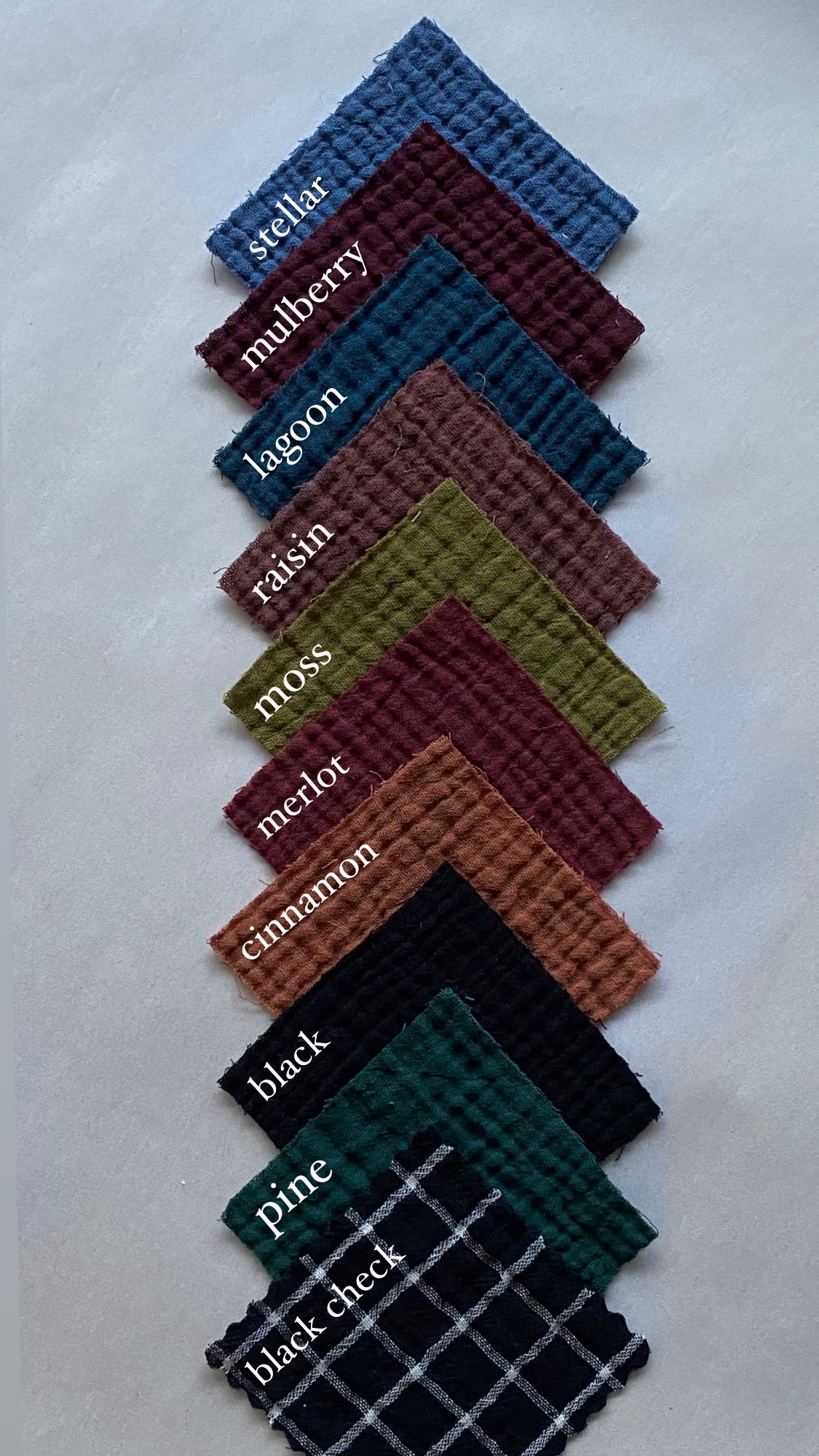The Essential Gauze Set - Colourways 1