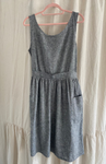 Marketplace - Large - The Dress - Linen - Heather Charcoal