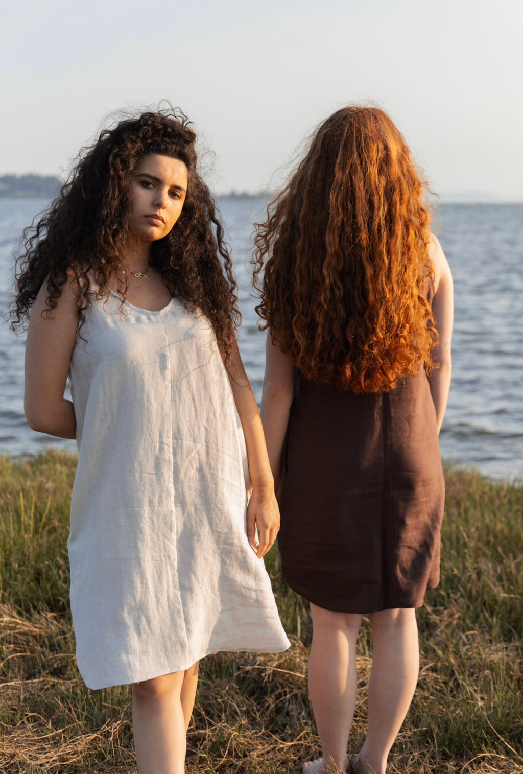 The Winona Sheath Dress - Antique Linen
