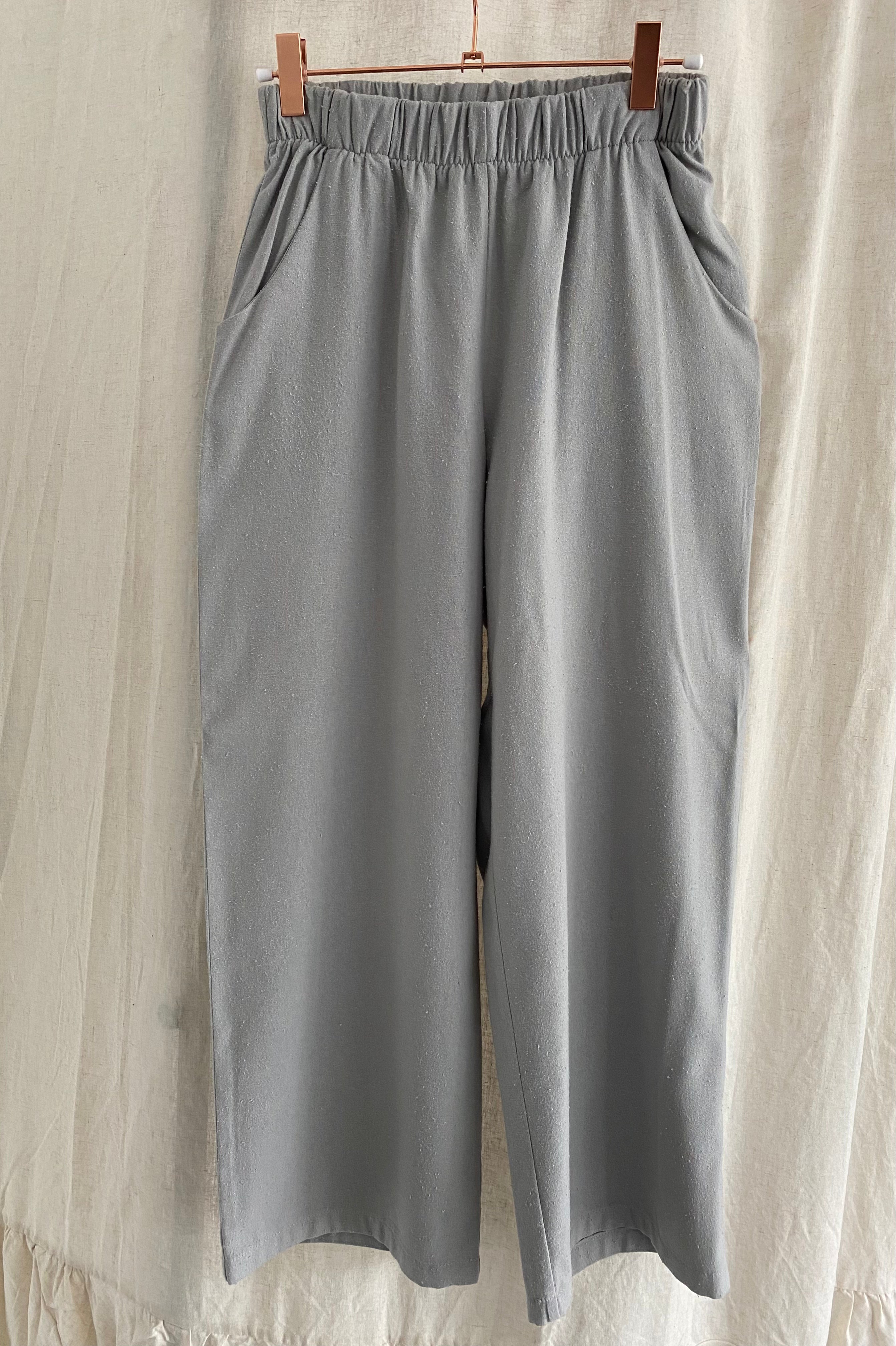 Marketplace, Small, Wanderer, Raw Silk,  Light Grey