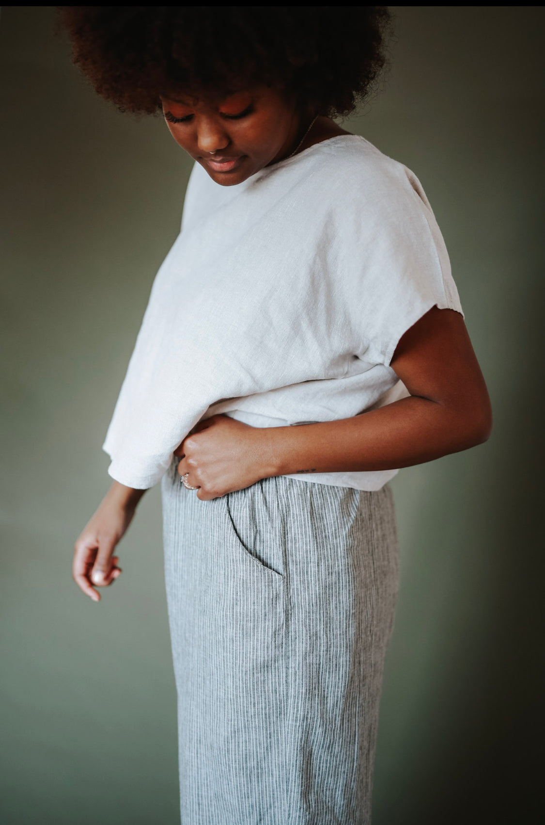 The Wanderer Wide Leg Slacks - Hemp Organic Cotton