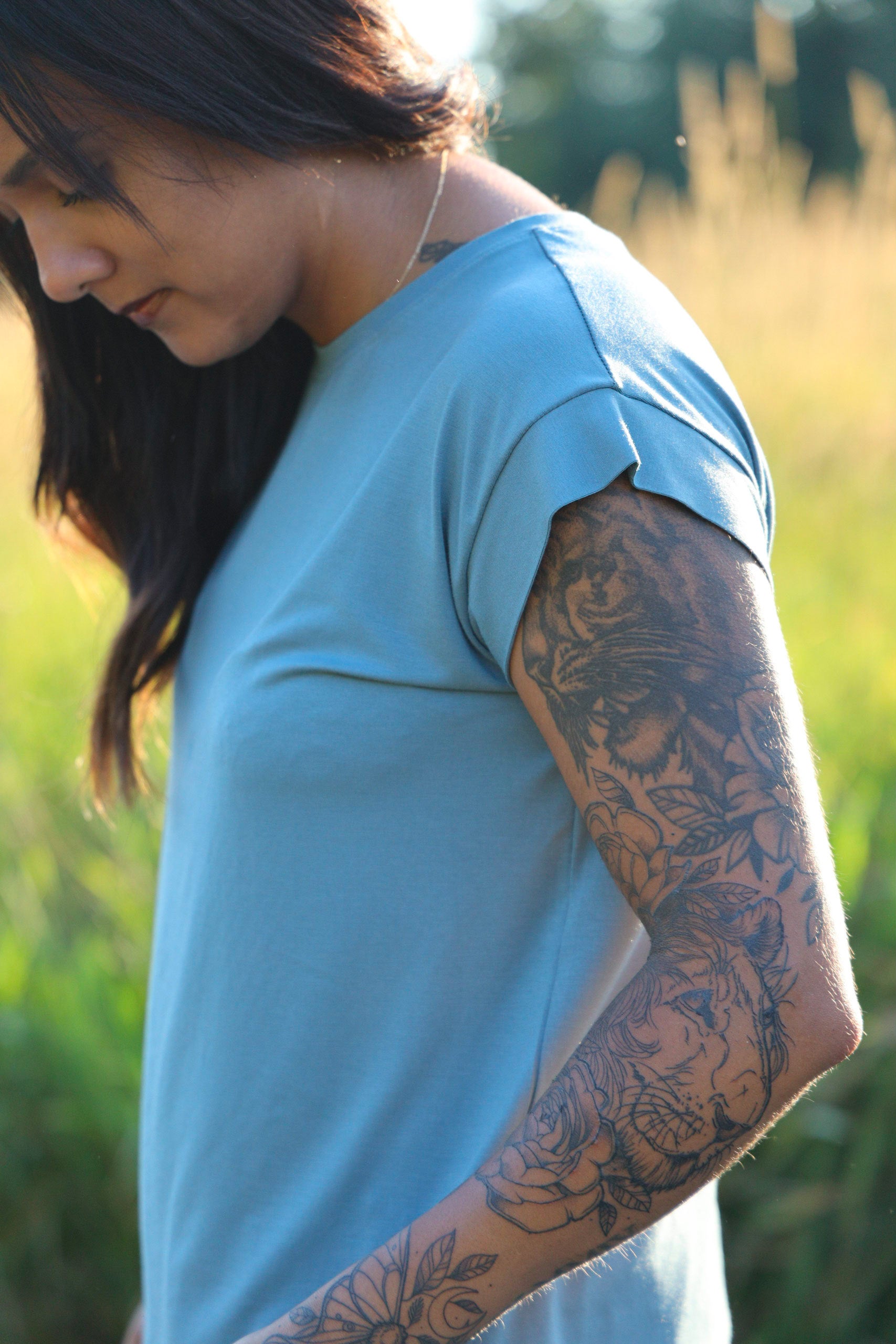 The Short Sleeve - Flow Top - Bamboo