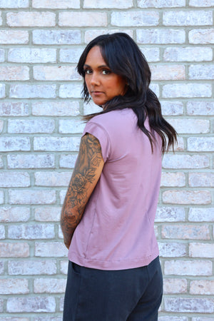 The Short Sleeve - Flow Top - Bamboo