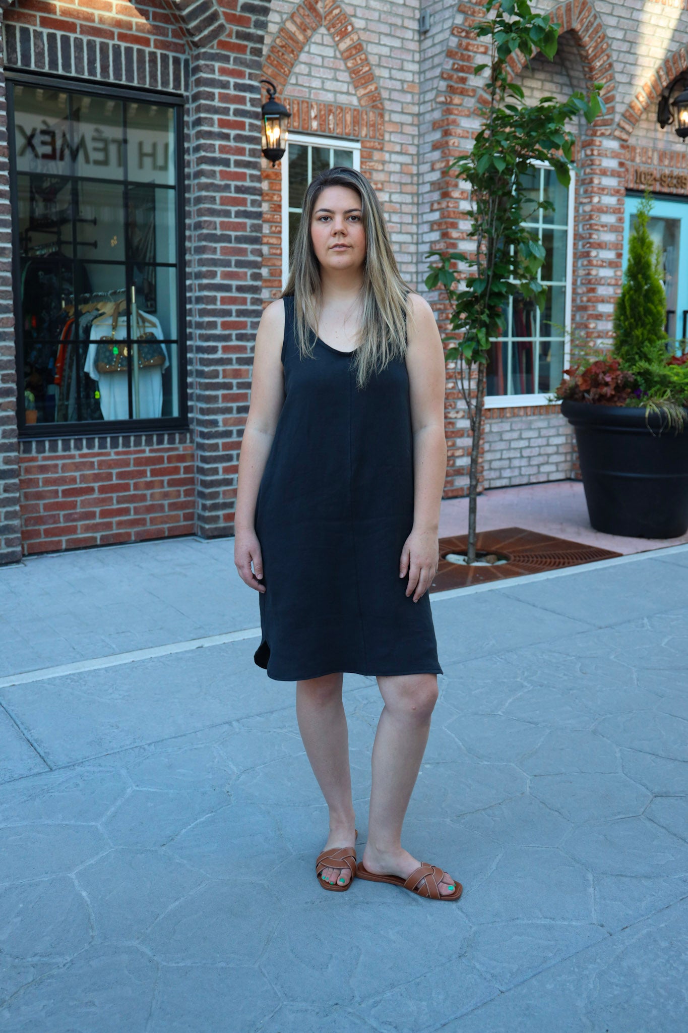 The Winona Shealth Dress - Hemp