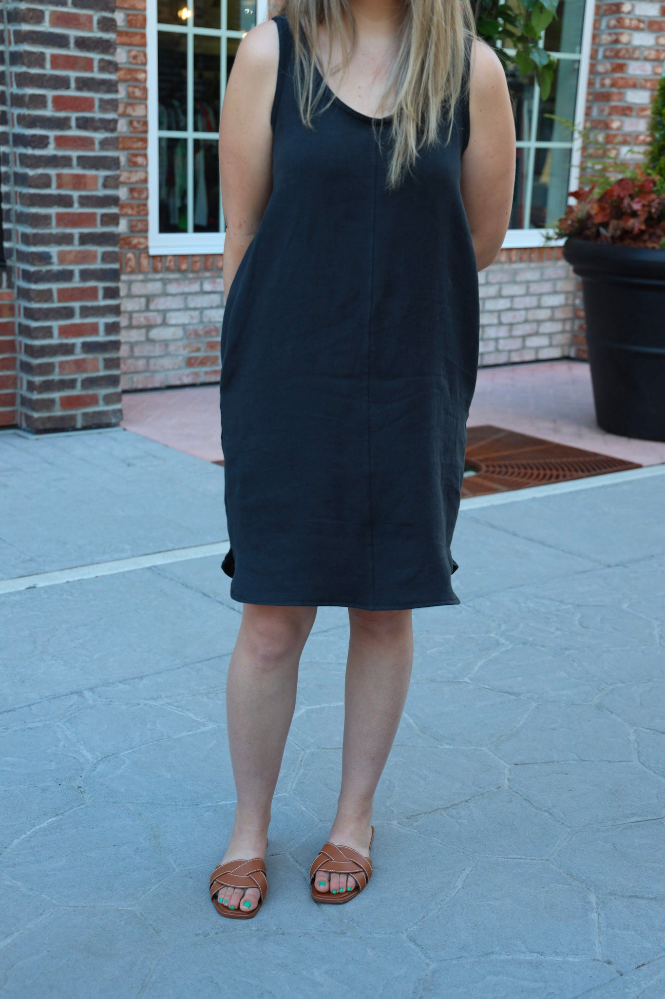 The Winona Shealth Dress - Hemp
