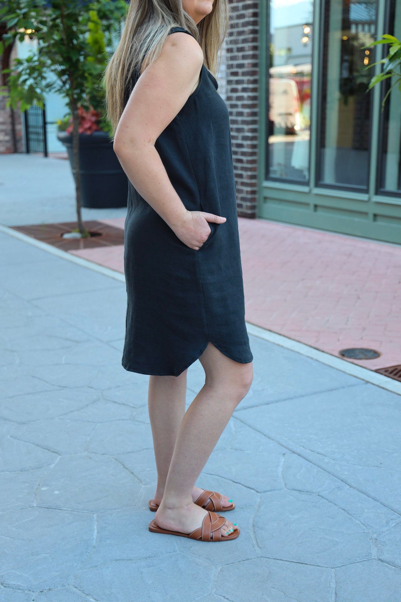 The Winona Shealth Dress - Hemp