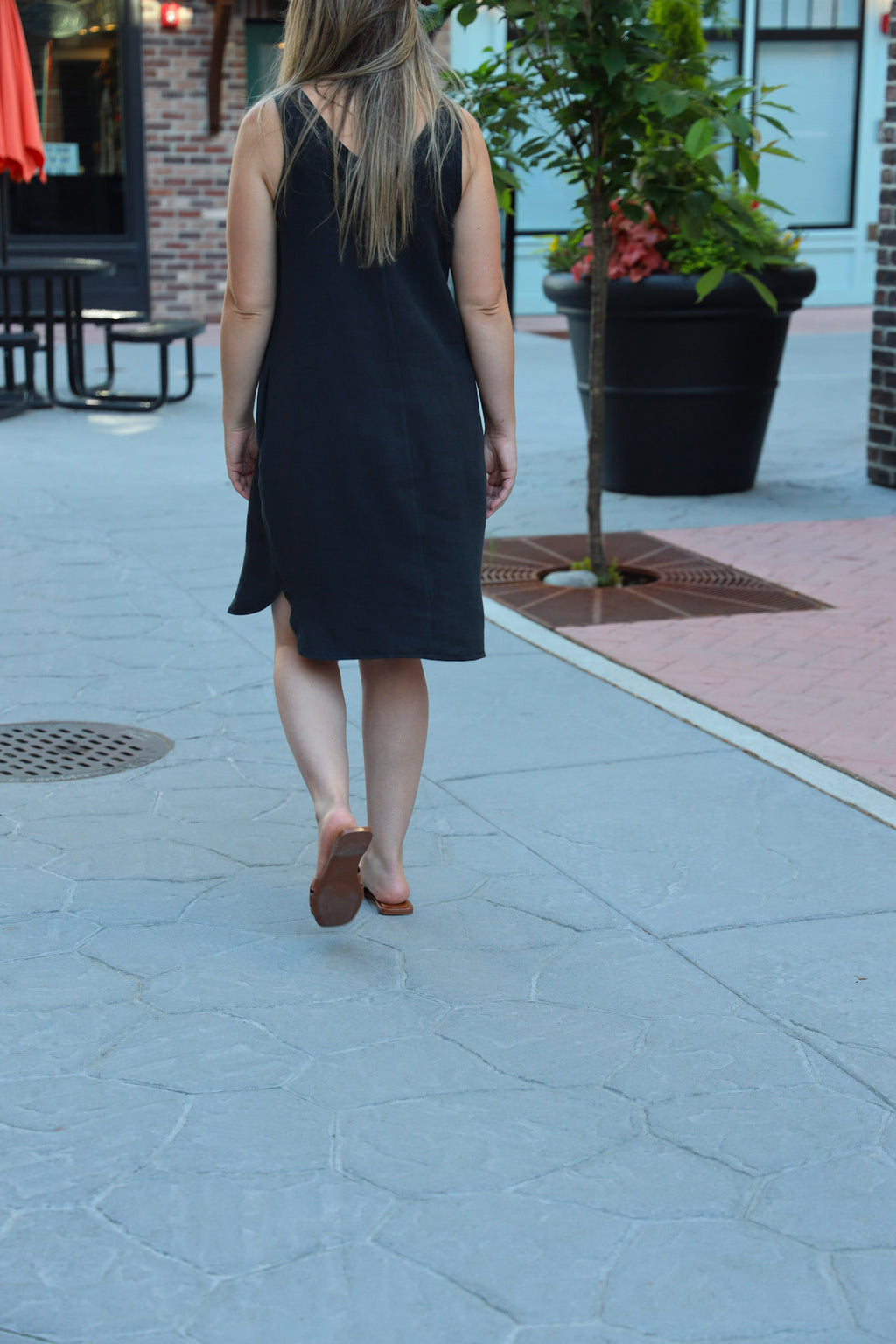 The Winona Sheath Dress - Heavy Linen Twill