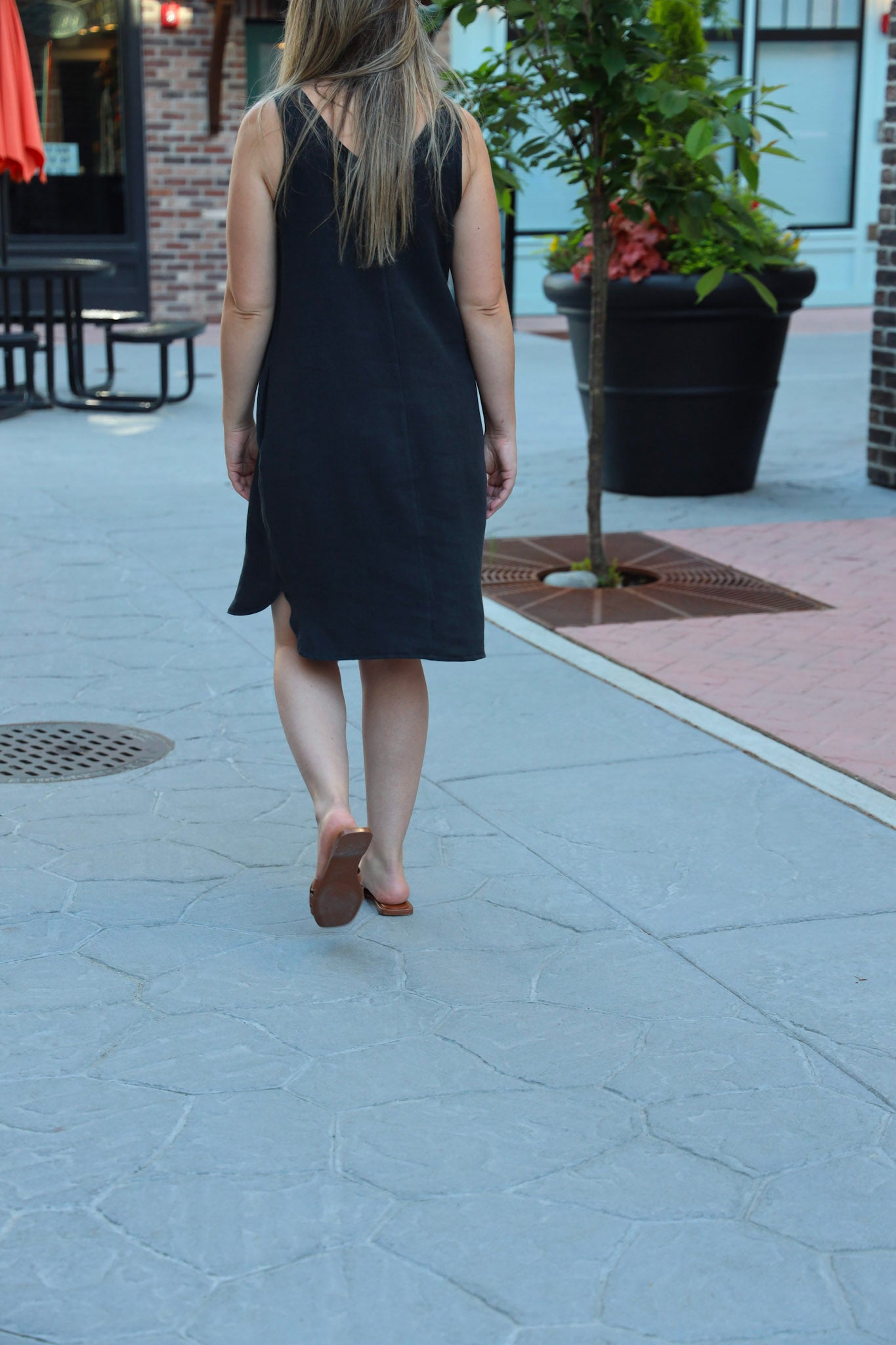 The Winona Sheath Dress - Heavy Linen Twill