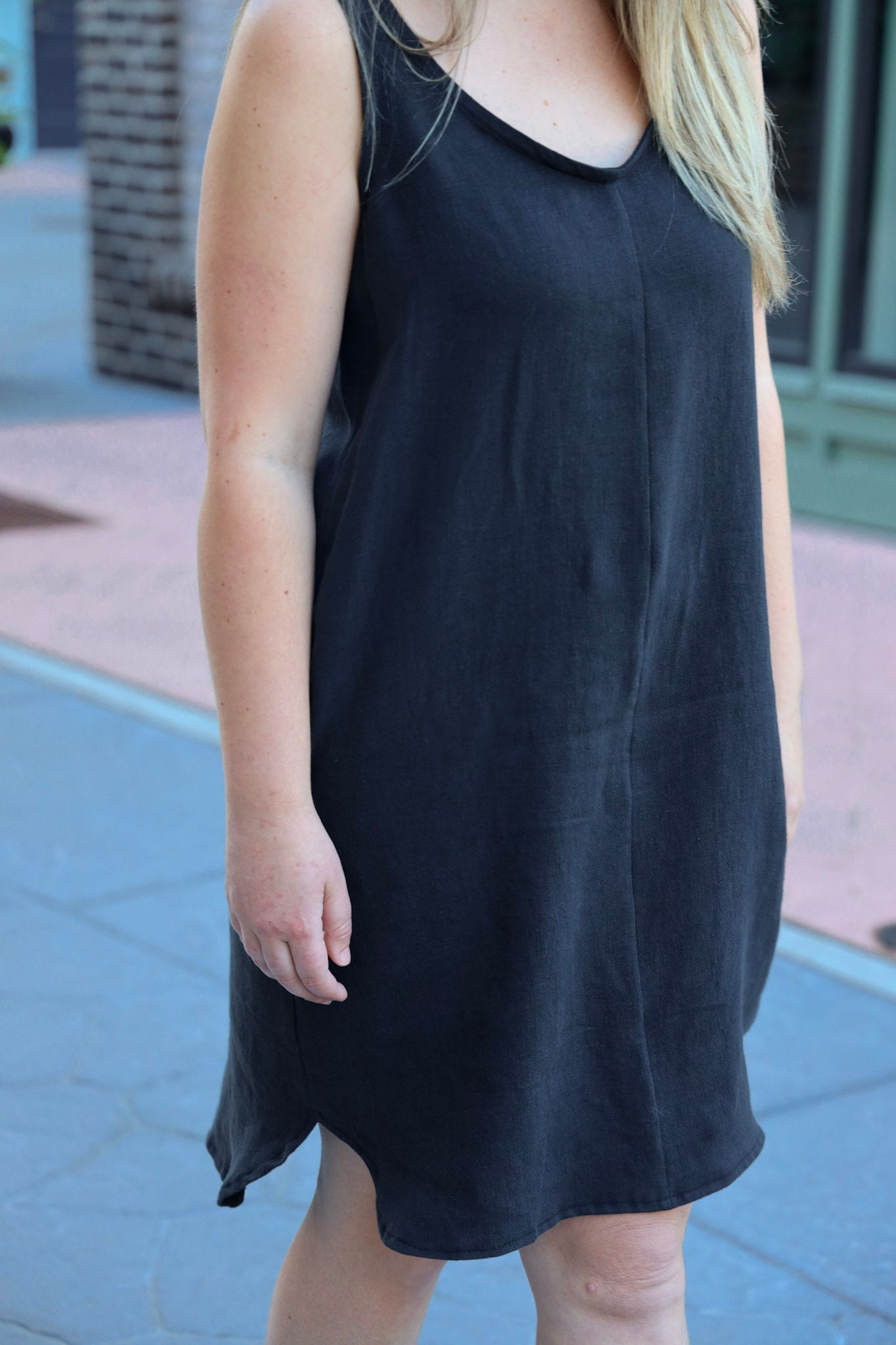The Winona Sheath Dress - Heavy Linen Twill