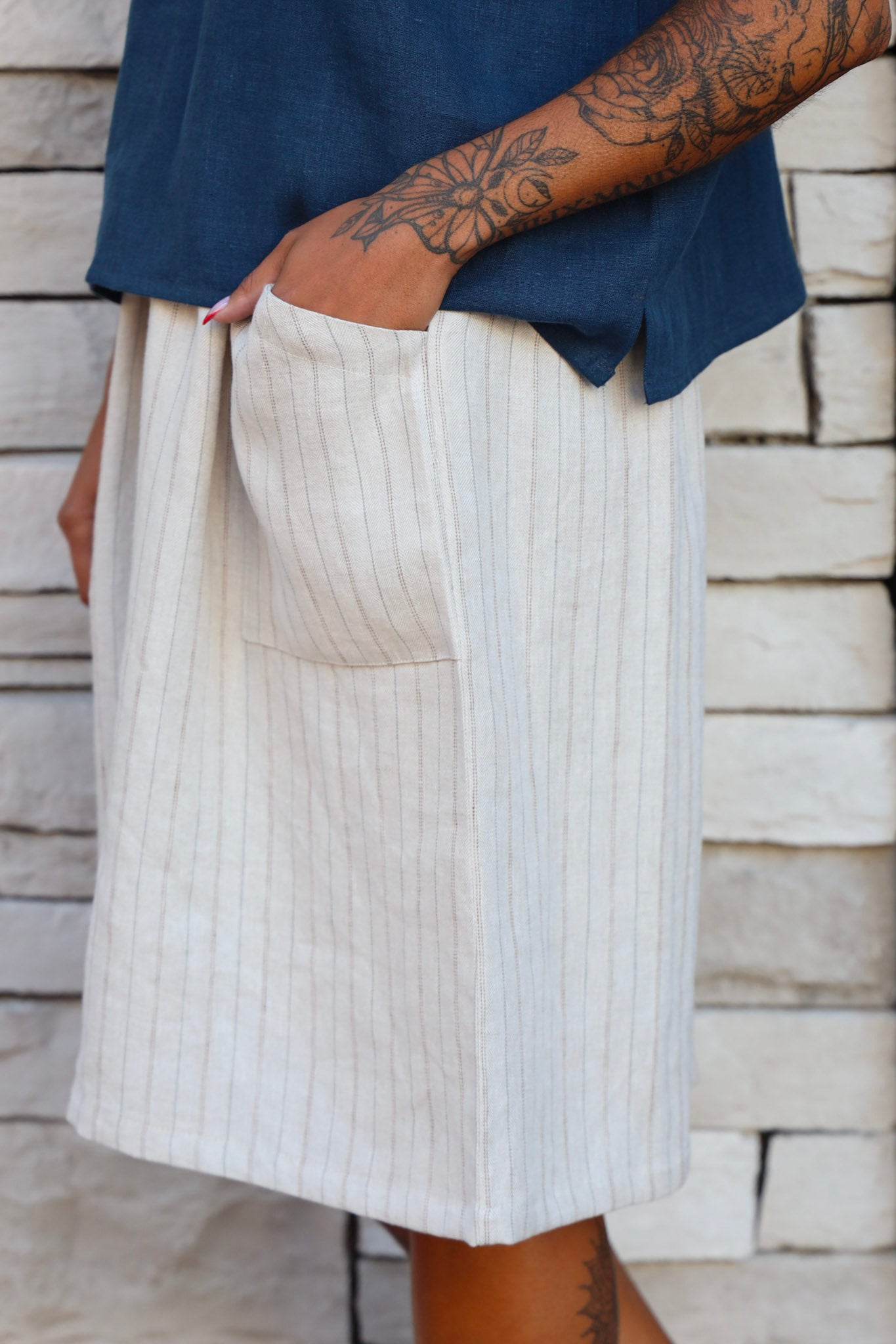 The Skirt - Linen Twill