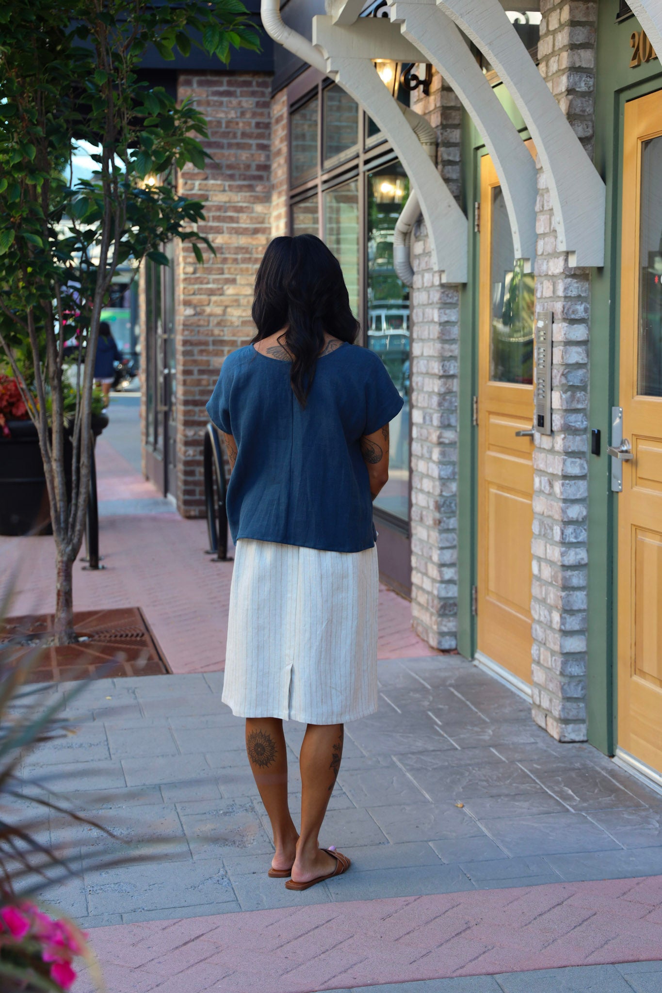 The Skirt - Linen Twill