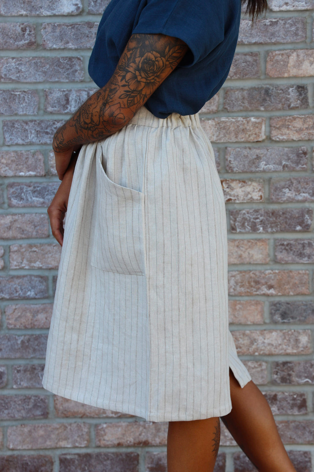 The Skirt - Linen Twill