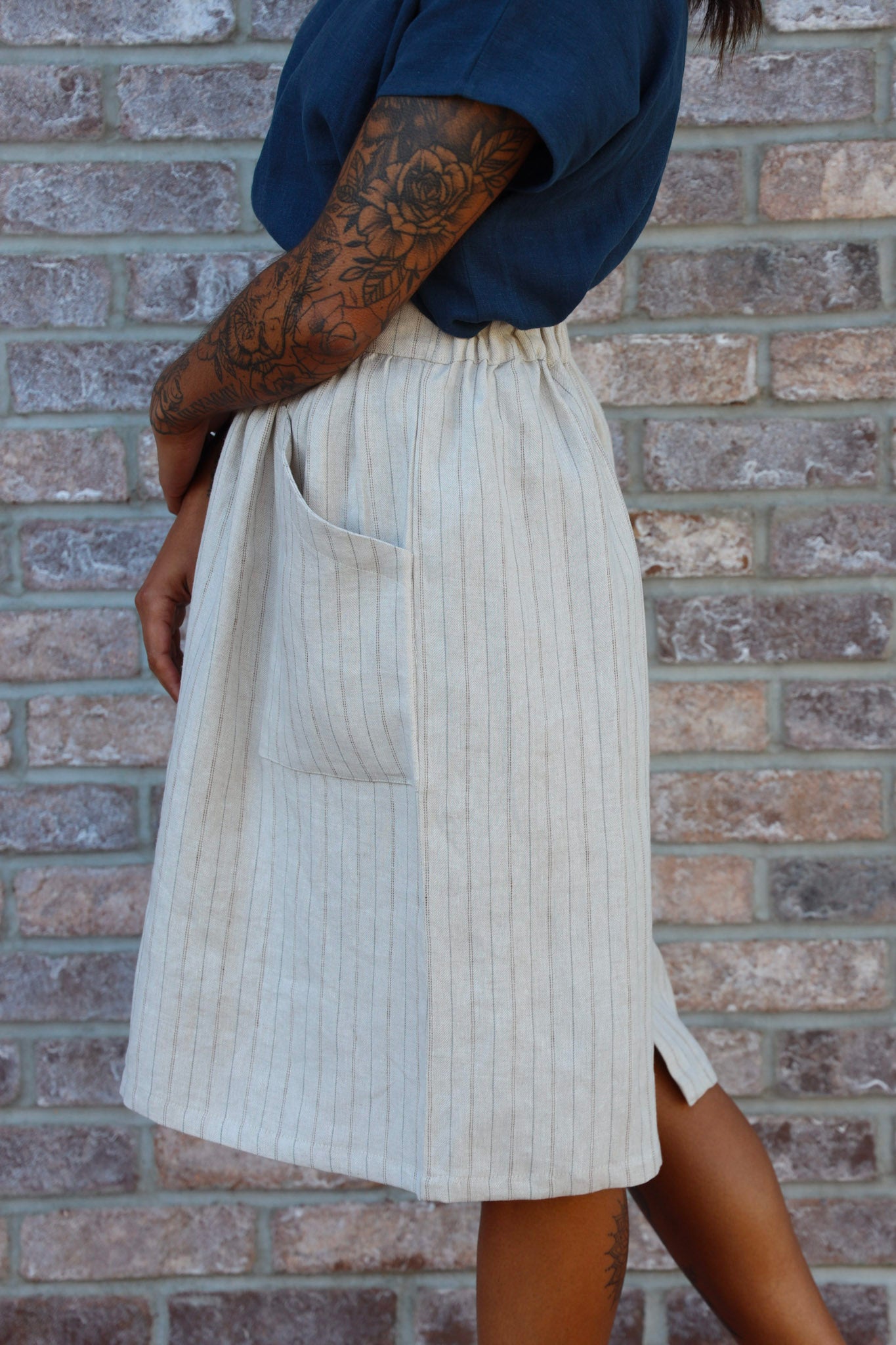 The Skirt - Linen Twill