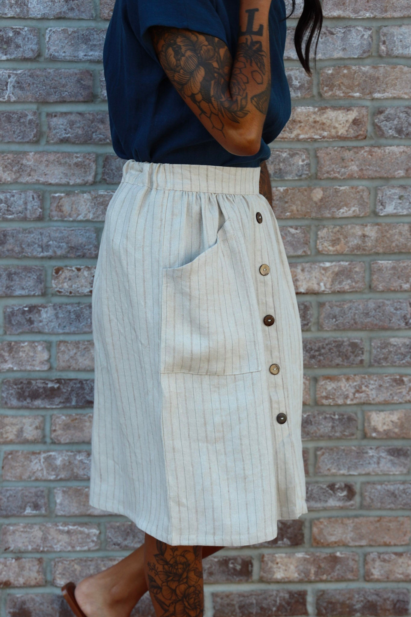 The Skirt - Linen Twill