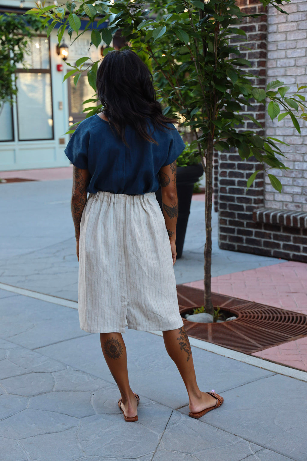 The Skirt - Linen Twill