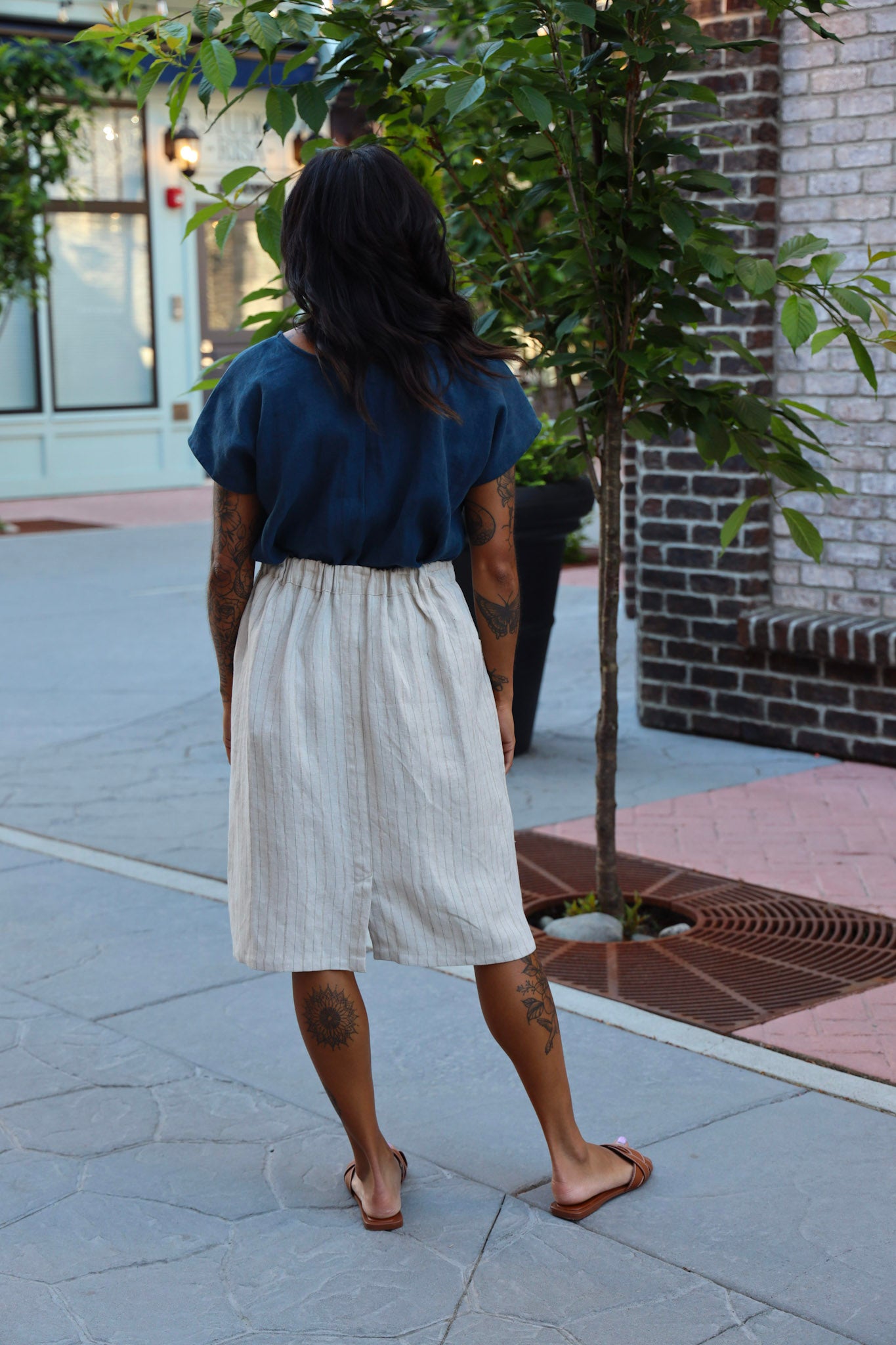 The Skirt - Linen Twill