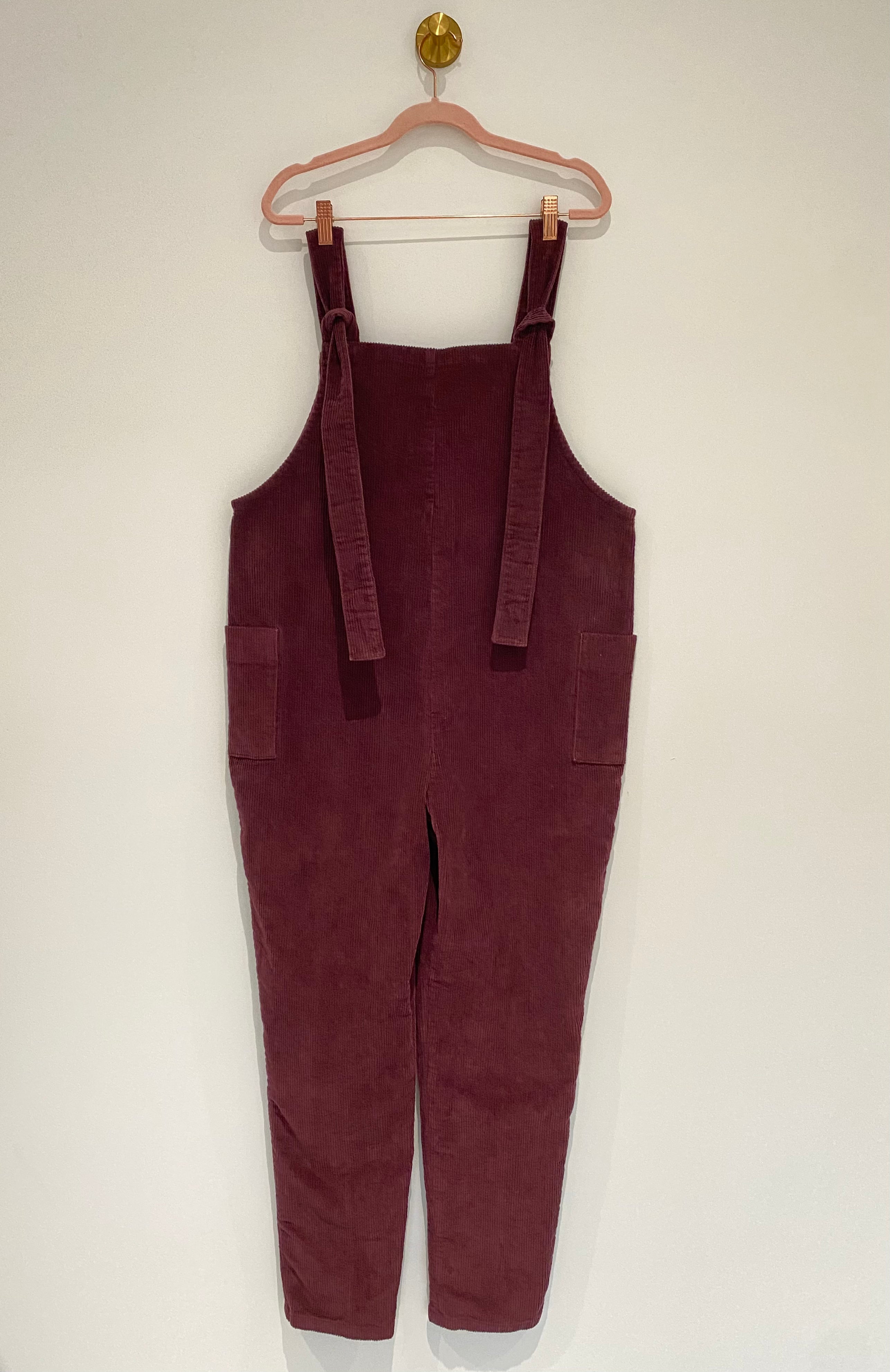 Marketplace - Large - Dungarees - 8 Wale Corduroy - Merlot