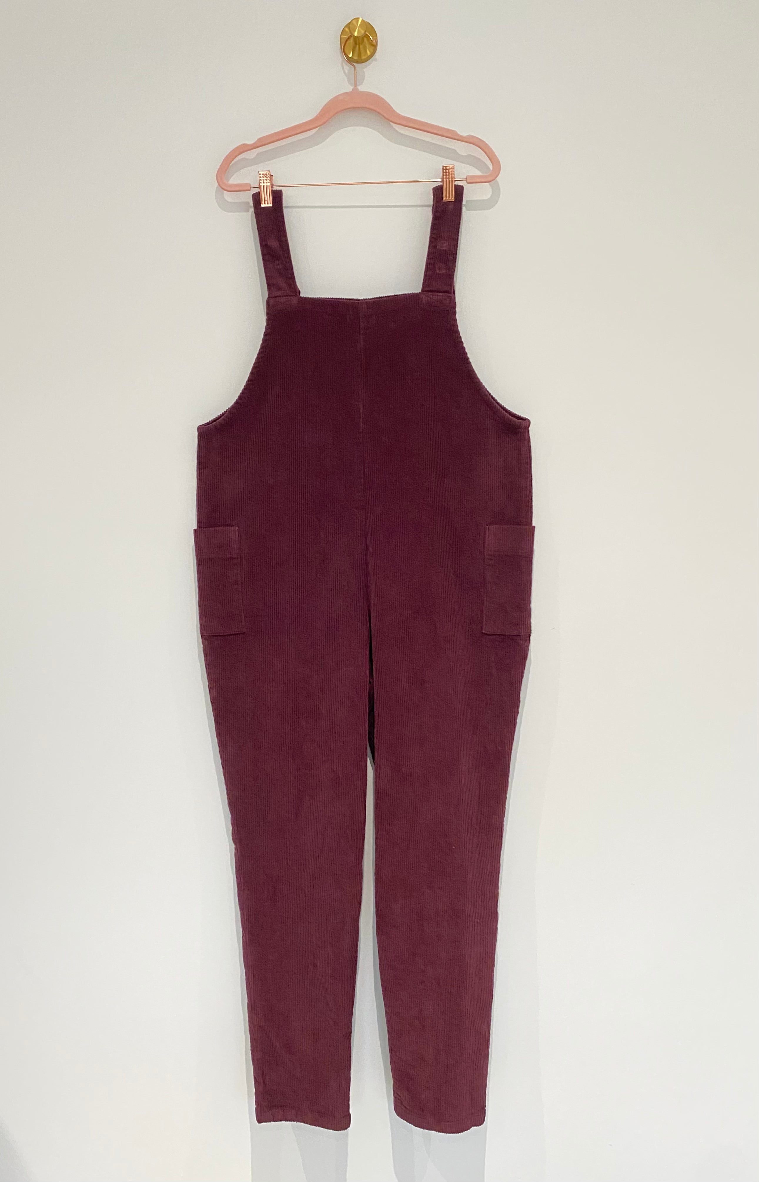 Marketplace - Large - Dungarees - 8 Wale Corduroy - Merlot