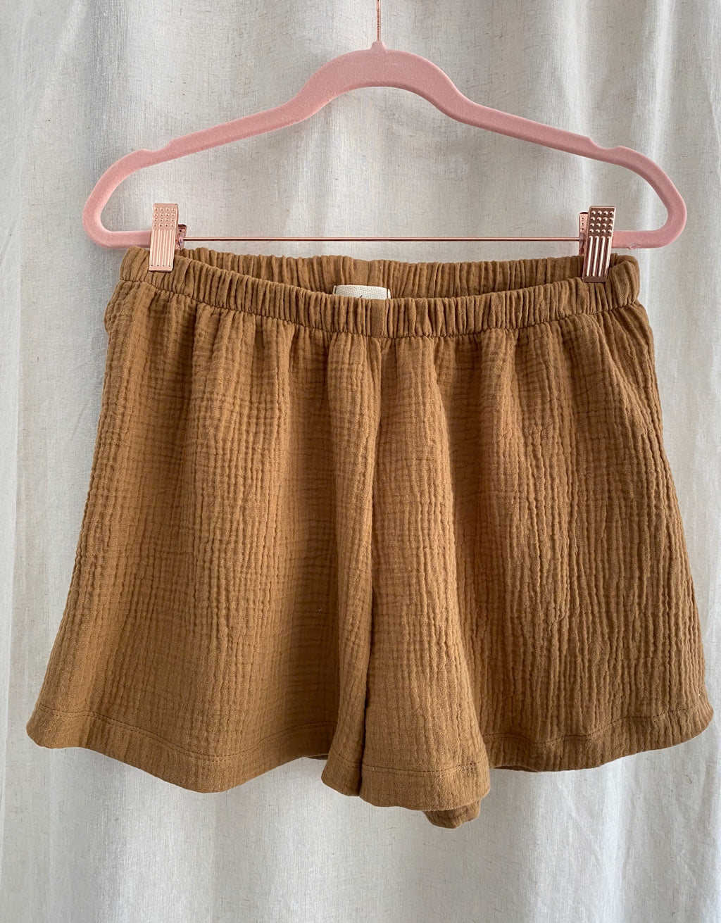 Marketplace - Medium - Gauze Shorts - Tobacco