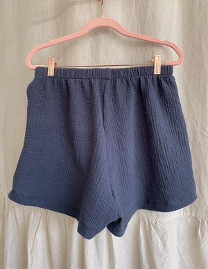 Marketplace - XL - Gauze Shorts - Smoke