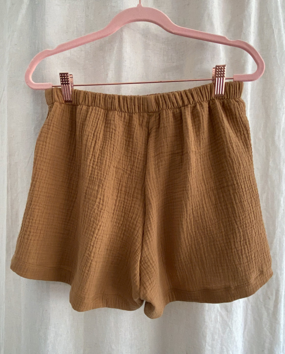 Marketplace - Medium - Gauze Shorts - Tobacco