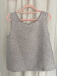 Marketplace - XL - Tank Top - Linen - Opal Stripe