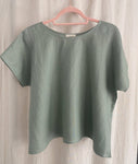 Marketplace - XL - Box Top - Light Linen - sage