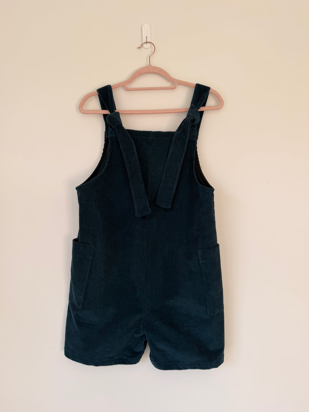 Marketplace - S - Dungaree Shorts - 8 Whale - Bluestone