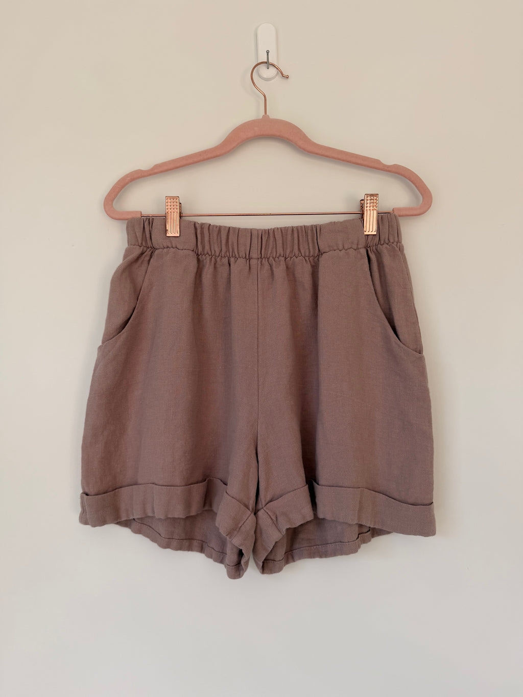 Marketplace - M - The Shorts - Linen Twill - Petal