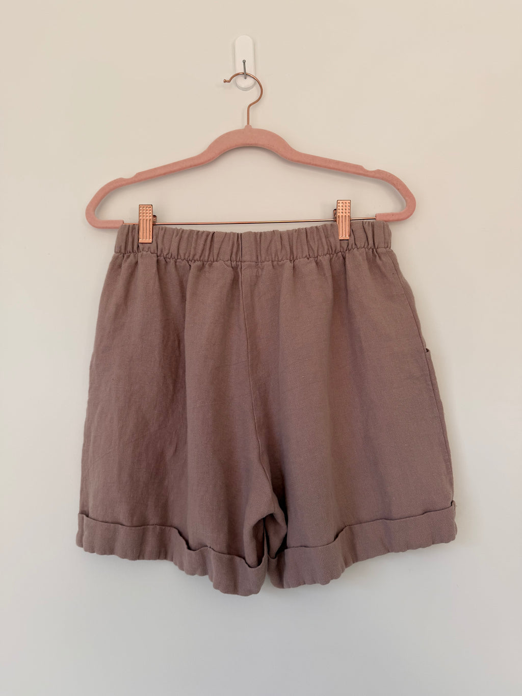 Marketplace - M - The Shorts - Linen Twill - Petal