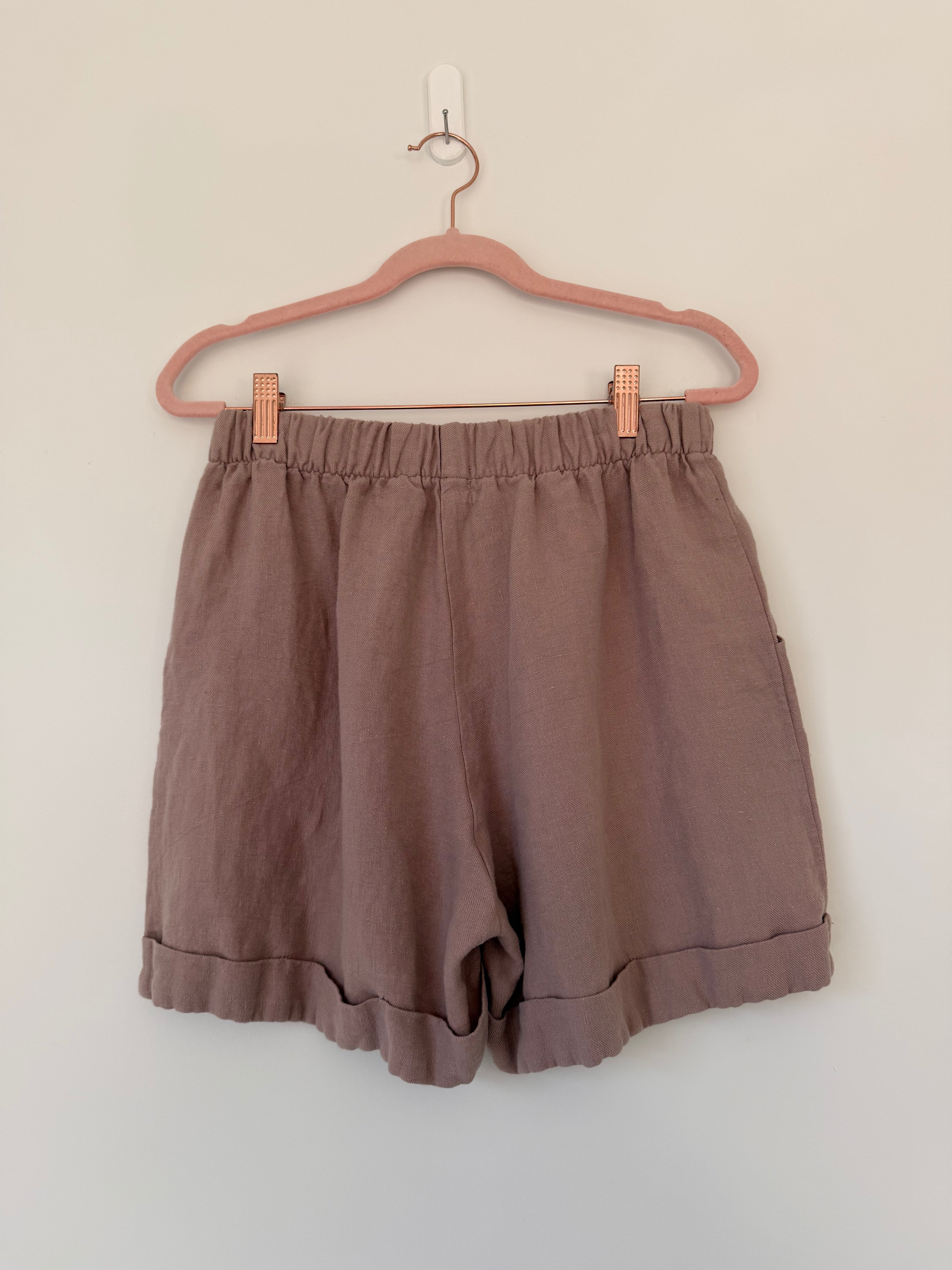 Marketplace - M - The Shorts - Linen Twill - Petal
