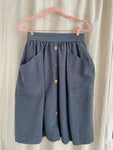 Marketplace - Small - The Skirt - Antique Linen - Steel Blue