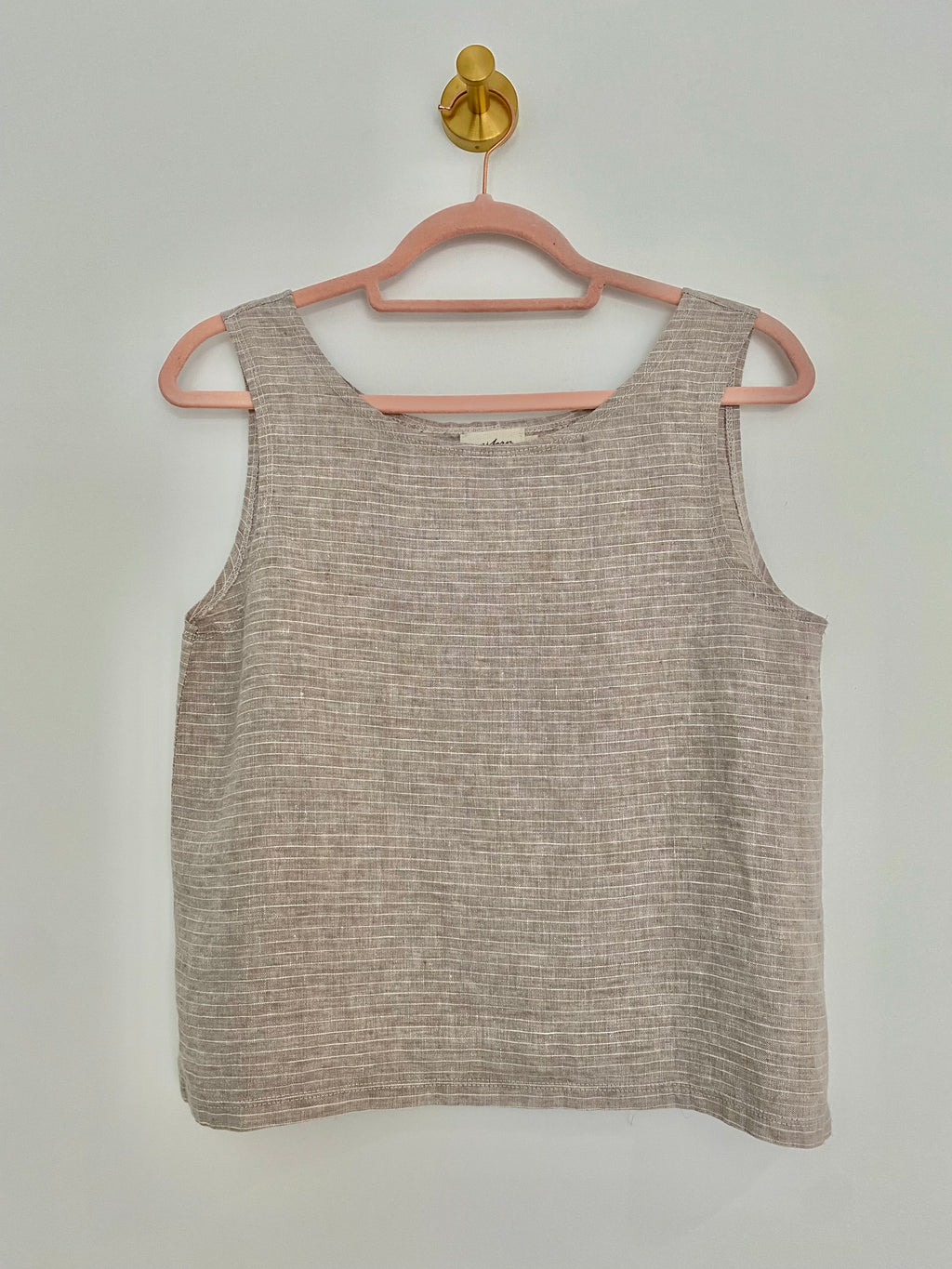 The Tank -  Linen - Checks & Stripes