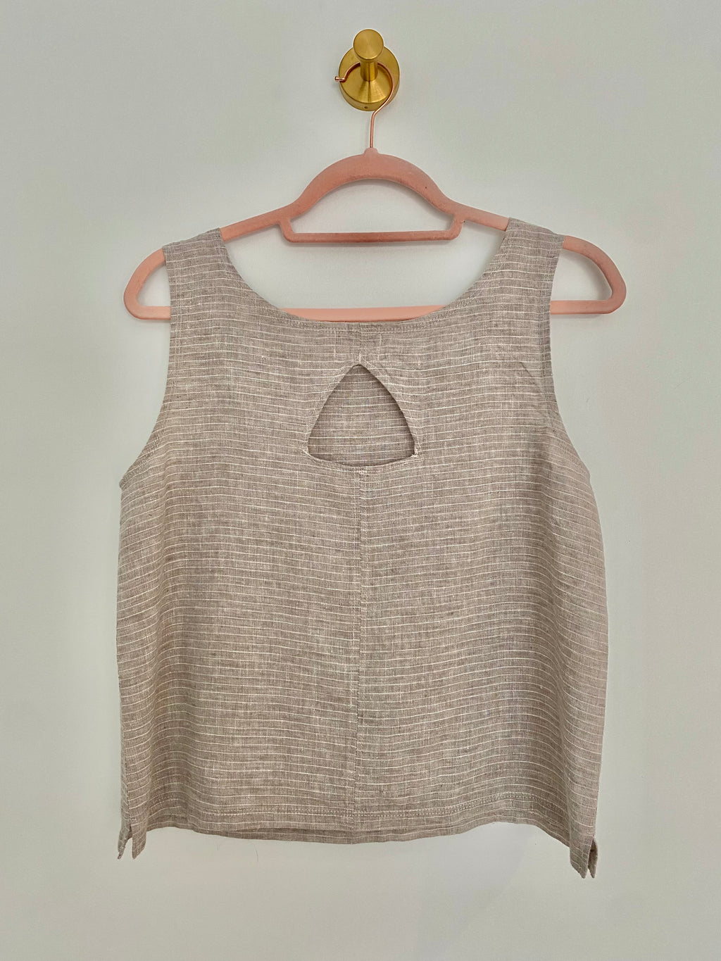 The Tank -  Linen - Checks & Stripes