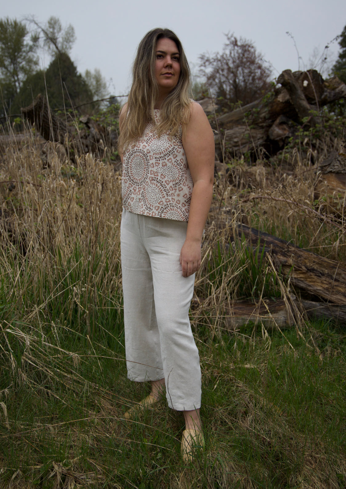 The Tank - Linen Organic Cotton