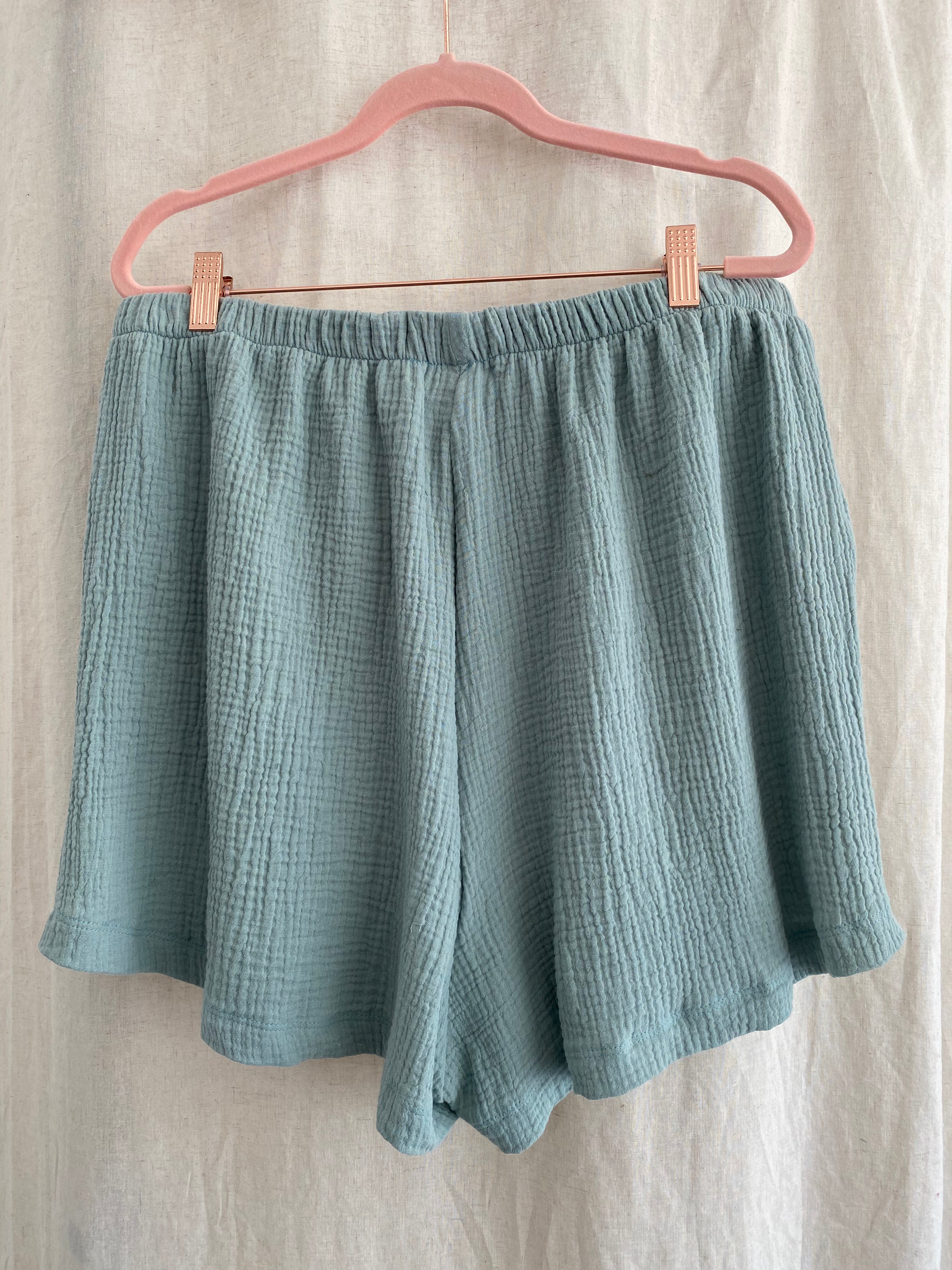 Marketplace - XL - Gauze Shorts - Mint