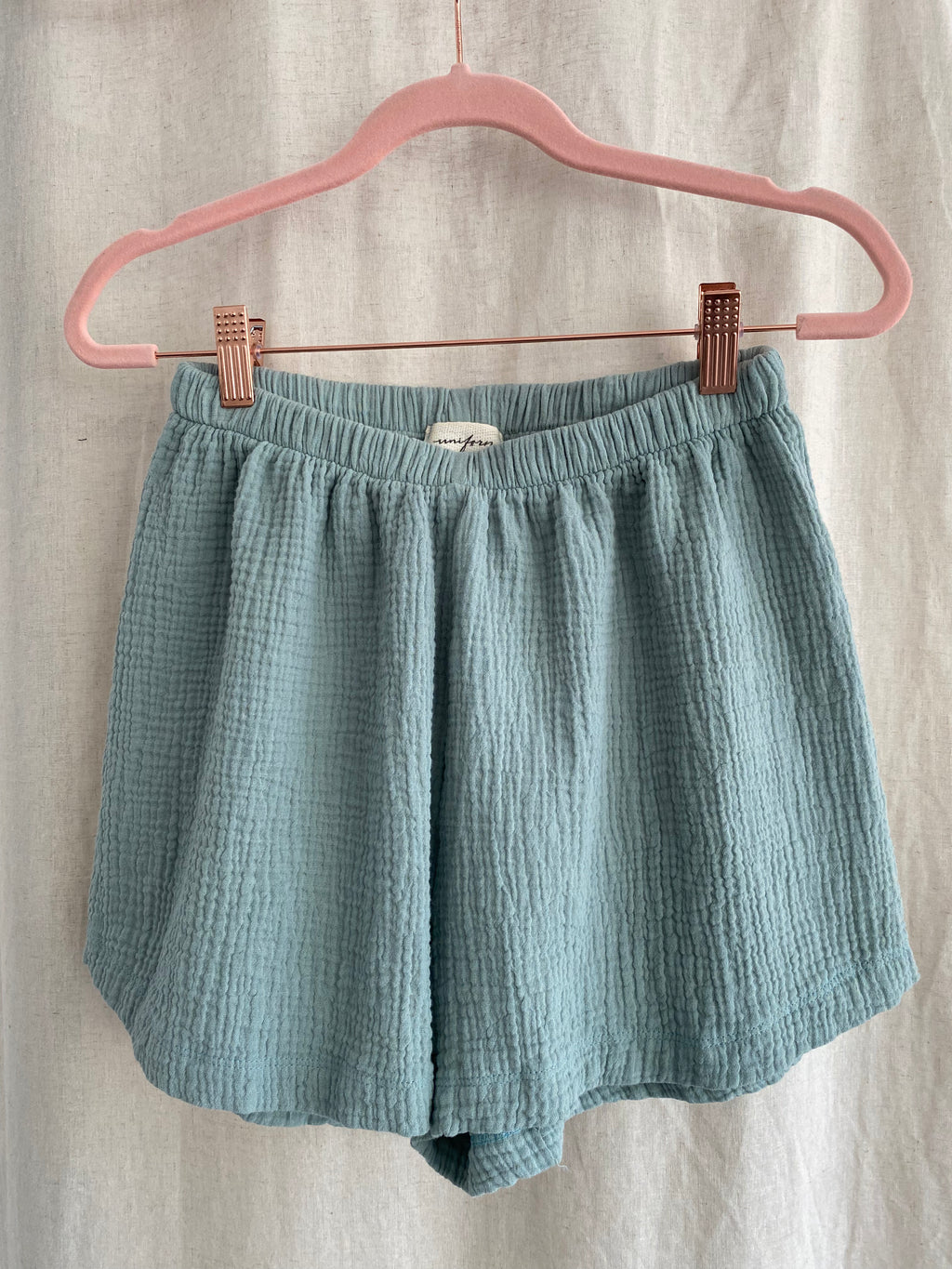 Marketplace - Small - Gauze Shorts - Mint